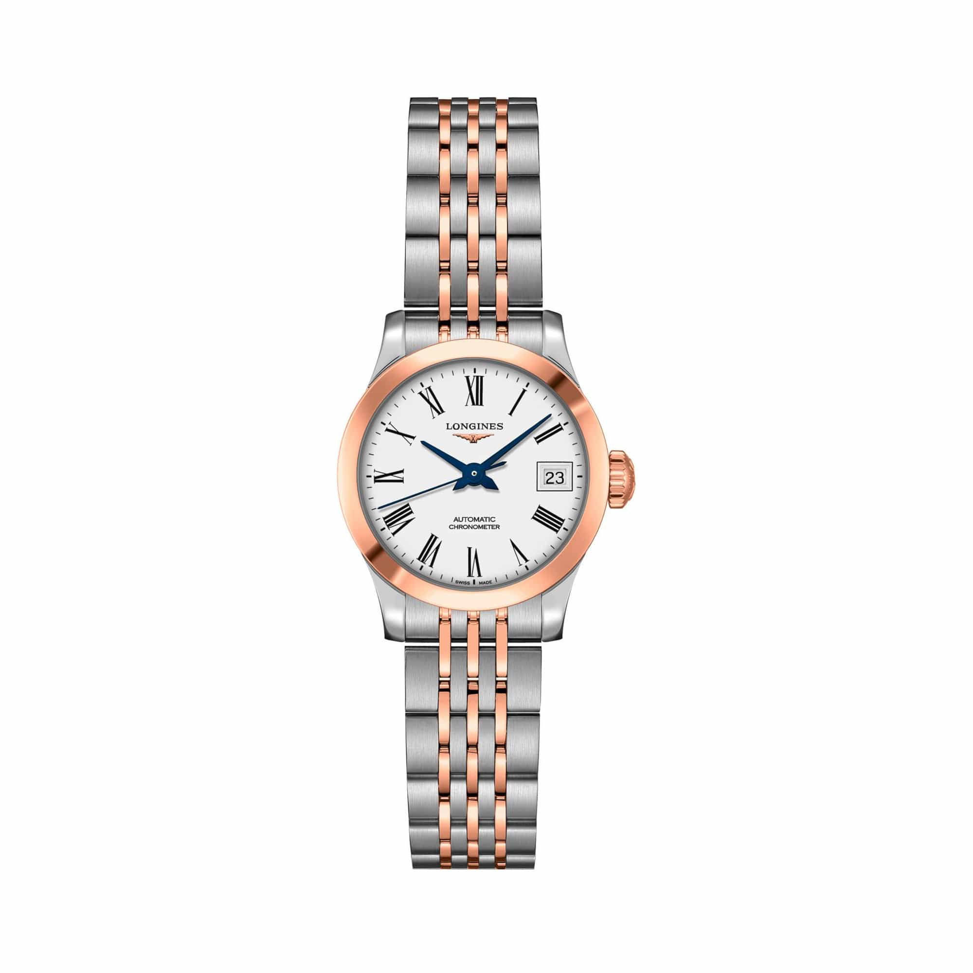 Longines Record Automatic Women's 26mm Watch L2.320.5.11.7