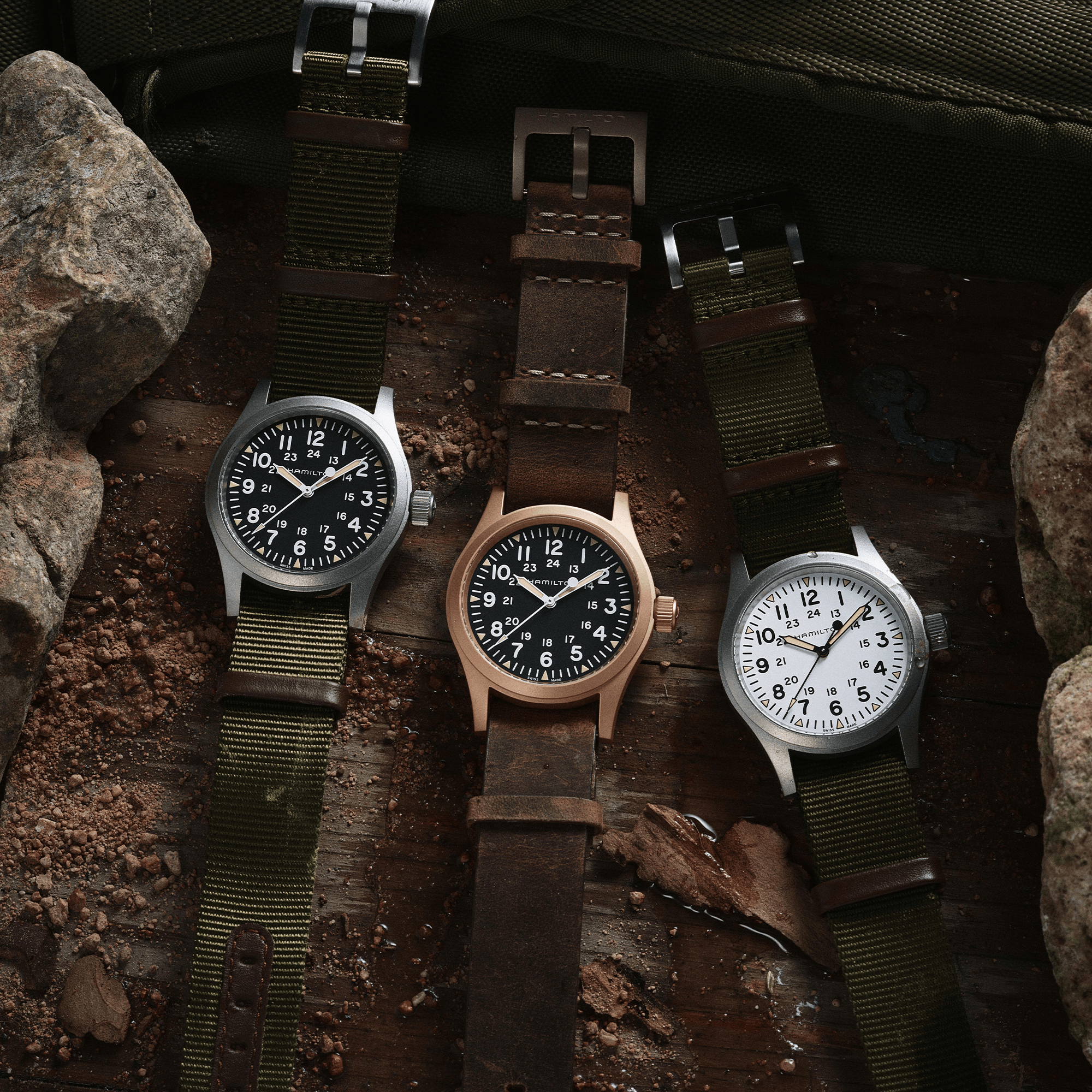Hamilton Khaki Field Men's 38mm Manual Wind Watch H69439931