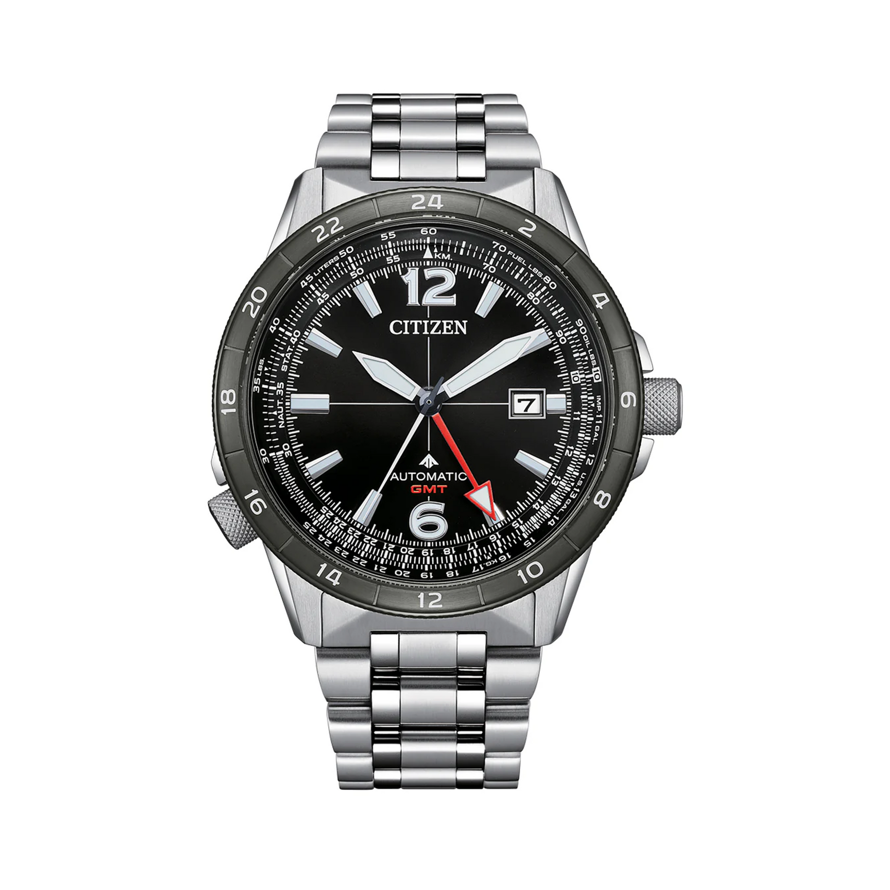 Citizen Men's Black Automatic GMT Watch NB6046-59E