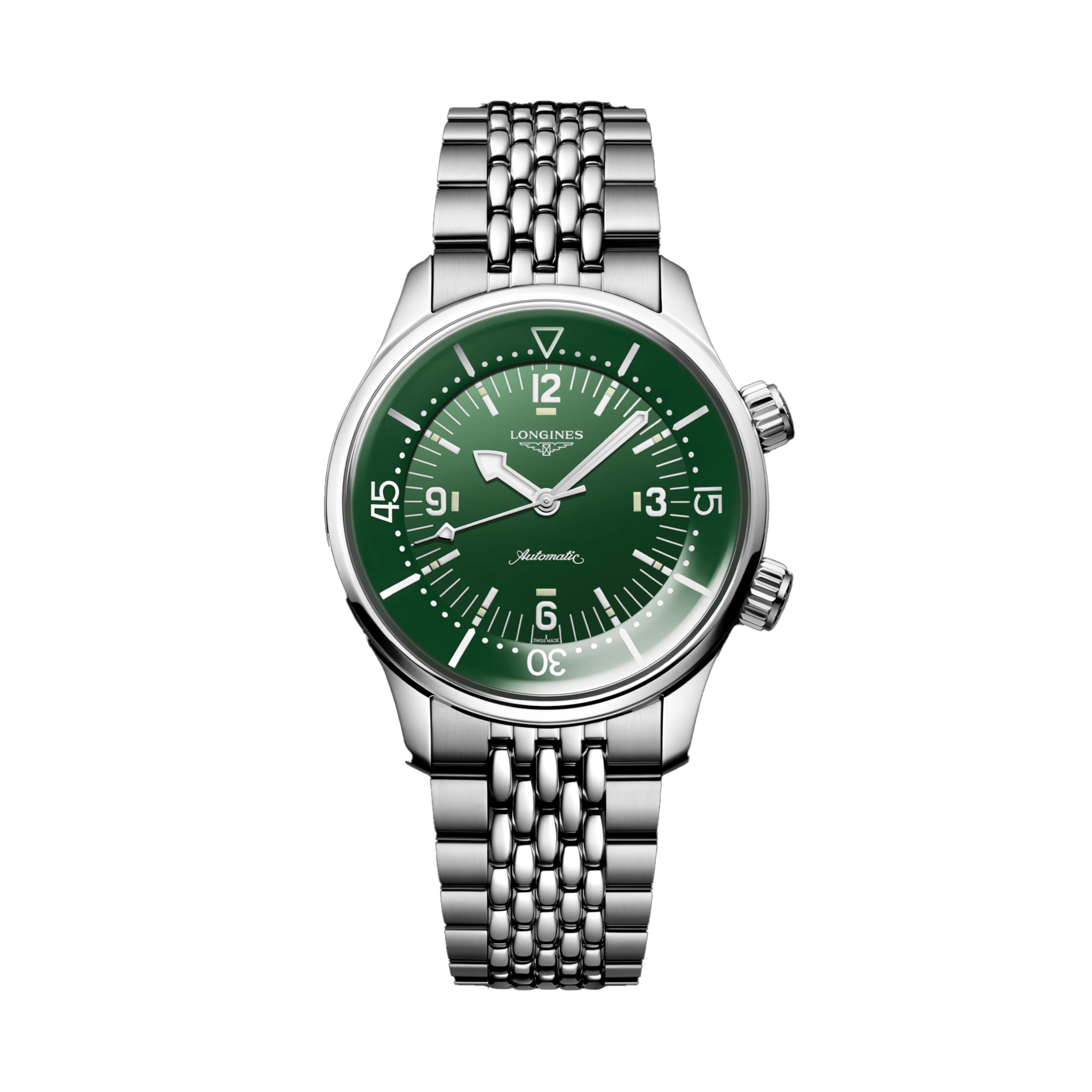 Longines Heritage 39mm Stainless Steel Automatic Watch L3.764.4.06.6