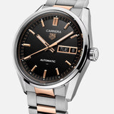 TAG HEUER CARRERA DAY-DATE AUTOMATIC MEN'S 41MM WATCH WDA2111.BD0001