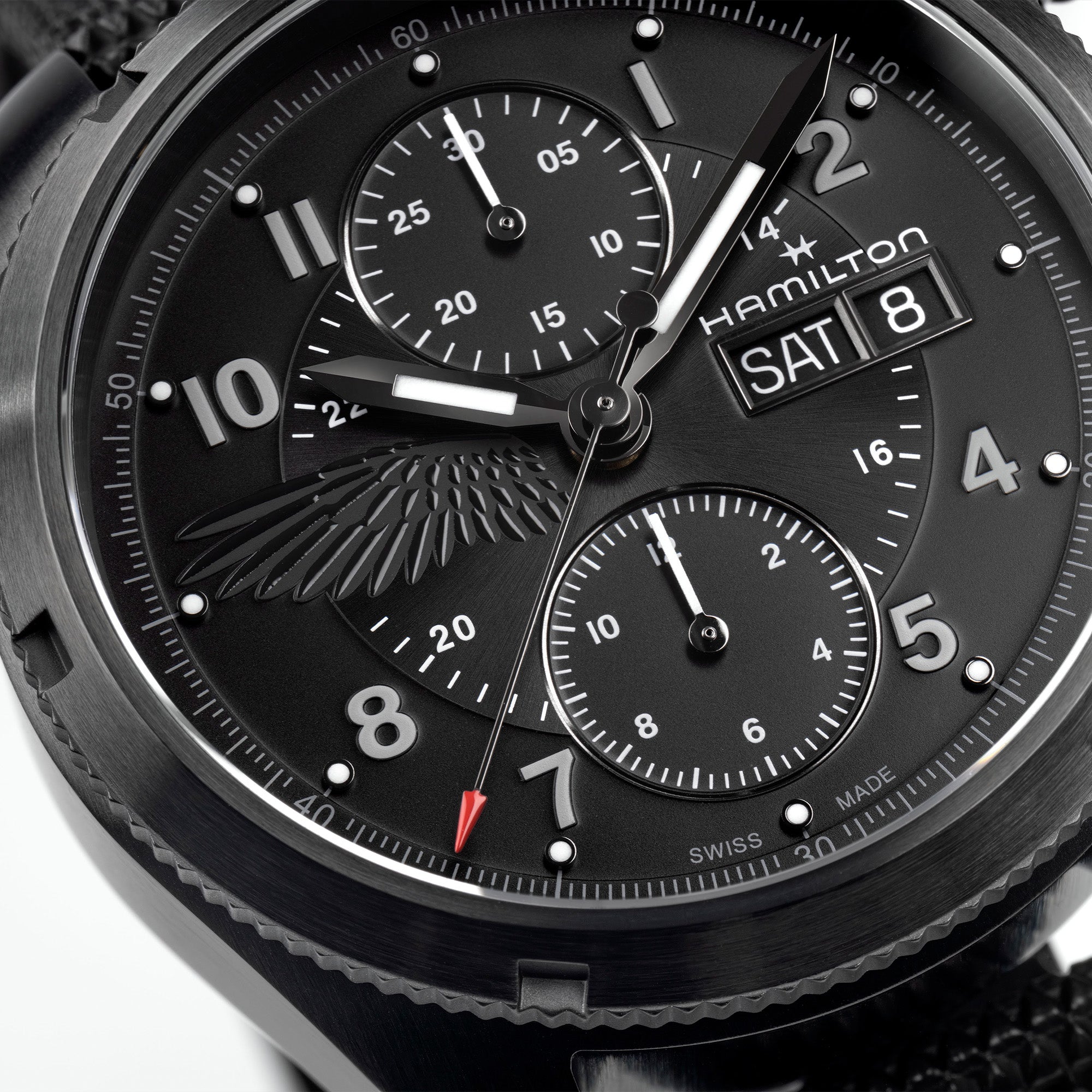 Hamilton x Resident Evil Requiem Automatic Chronograph Men's 42mm Watch H71636330