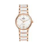Rado Centrix Women's 35mm Automatic Ceramic & Rose PVD Watch R30 037 744
