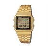 Casio Vintage Men's Gold PVD Quartz Watch A500WGA-1DF