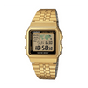Casio Vintage Men's Gold PVD Quartz Watch A500WGA-1DF