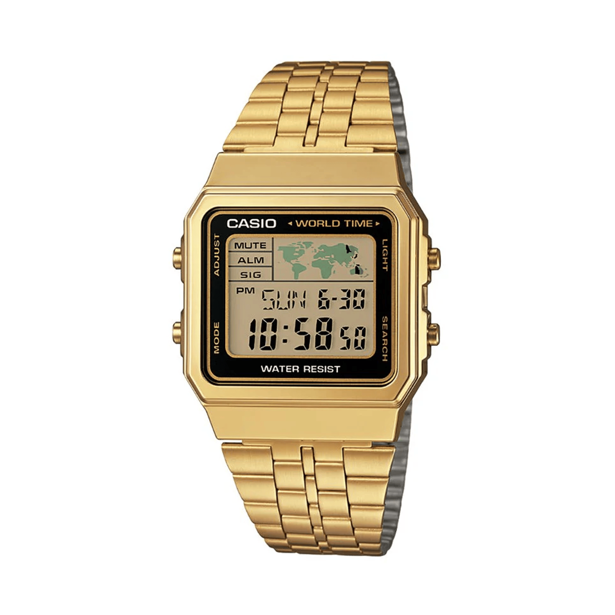 Casio Vintage Men's Gold PVD Quartz Watch A500WGA-1DF