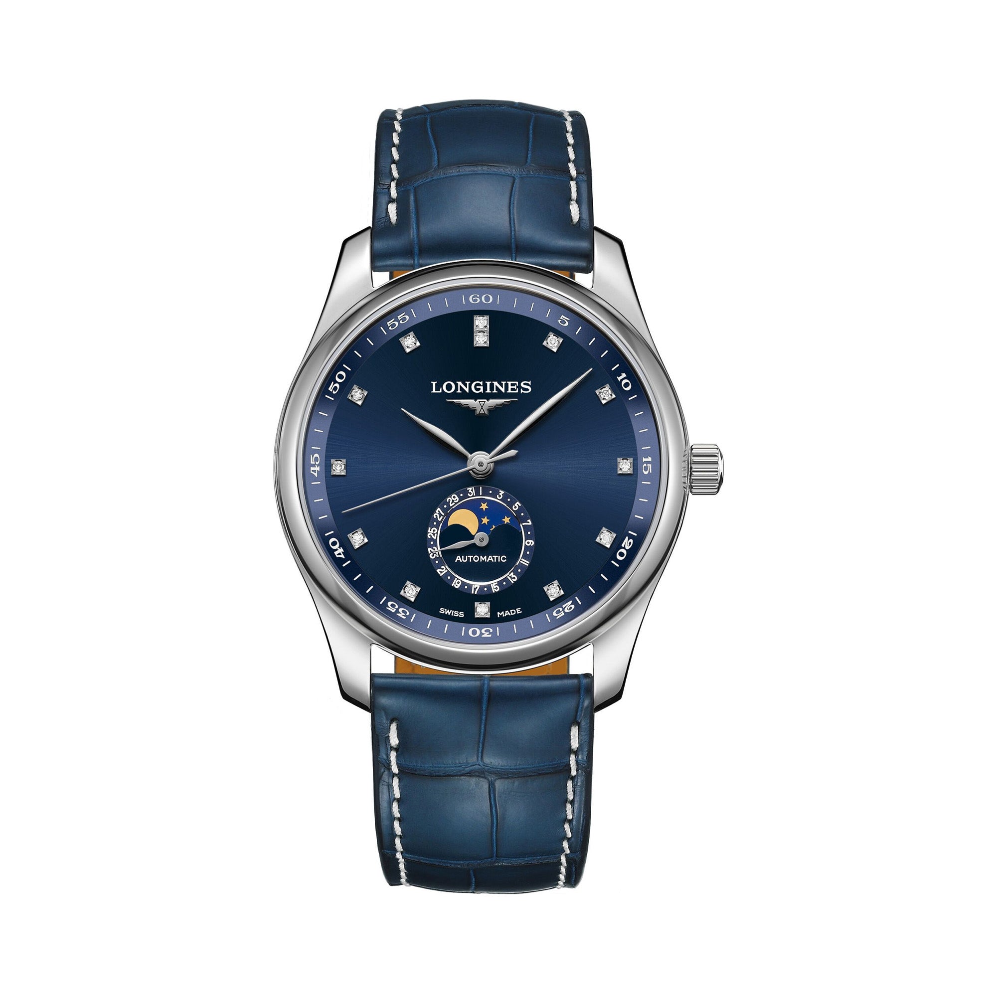 Longines Master Automatic Moon Phase Men's 40mm Watch L2.909.4.97.0