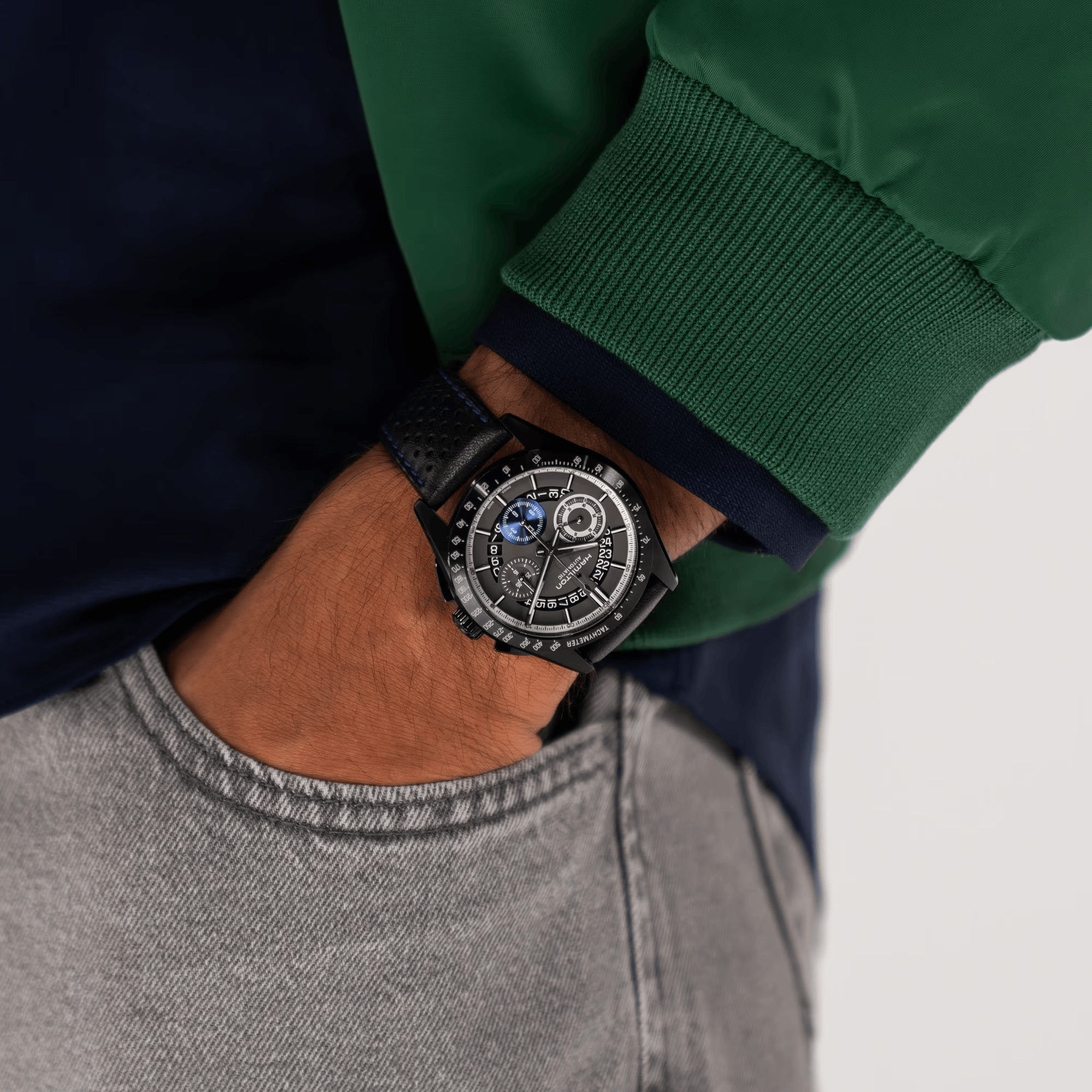 Hamilton Jazzmaster Automatic Chronograph Watch H36646780