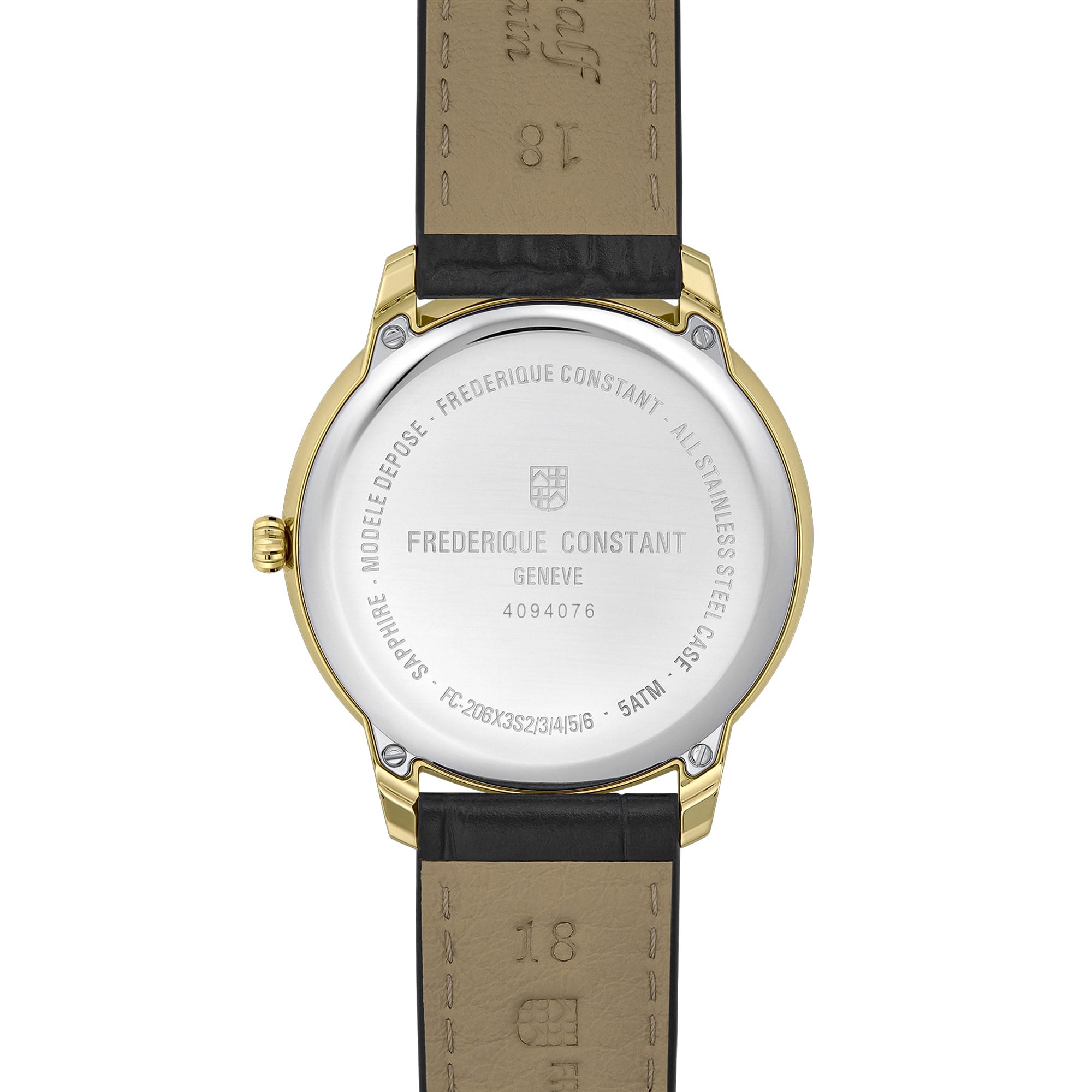 Frederique Constant Classic Quartz 37mm Watch FC-206S3S5