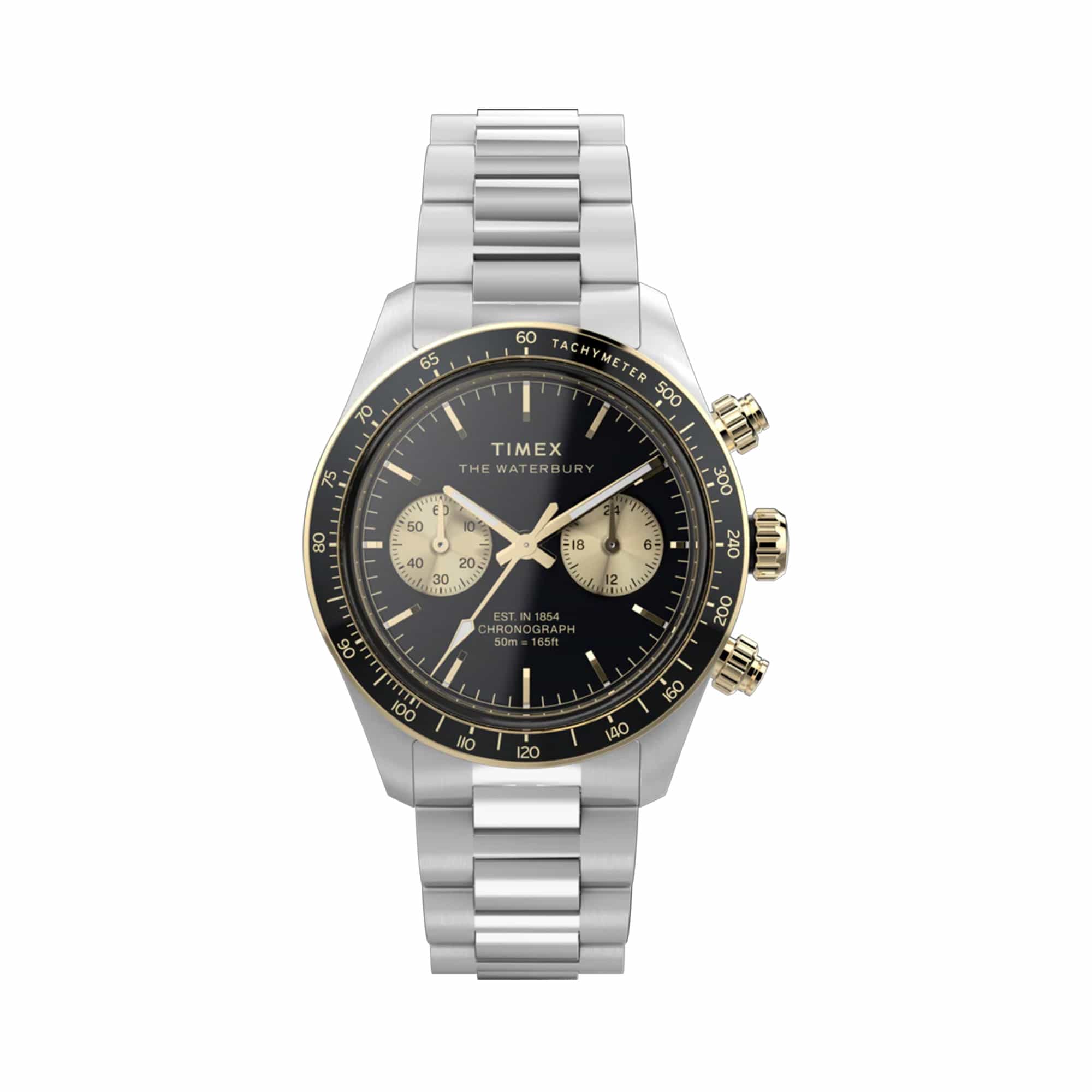 Timex Waterbury Heritage Quartz Chronograph Men's 39mm Watch TW2Y24000
