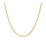 Curb Link Chain in 9ct Yellow Gold