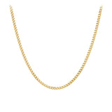 45cm Curb Link Chain in 9ct Yellow Gold
