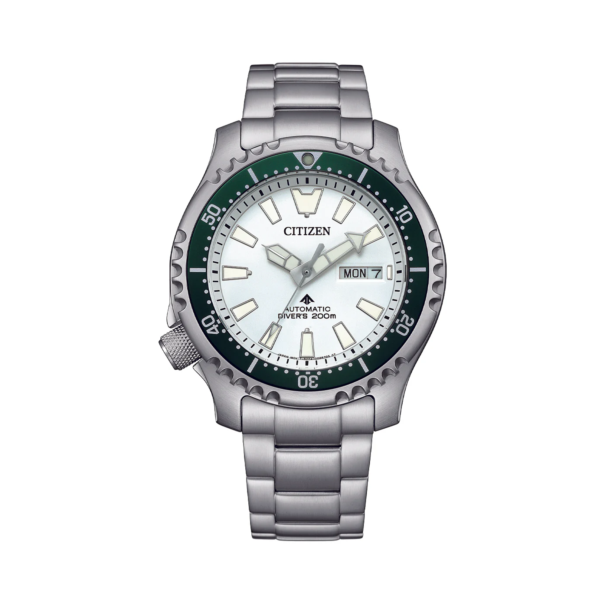 Citizen Promaster Men's 42mm Stainless Steel Automatic Watch NY0168-64A