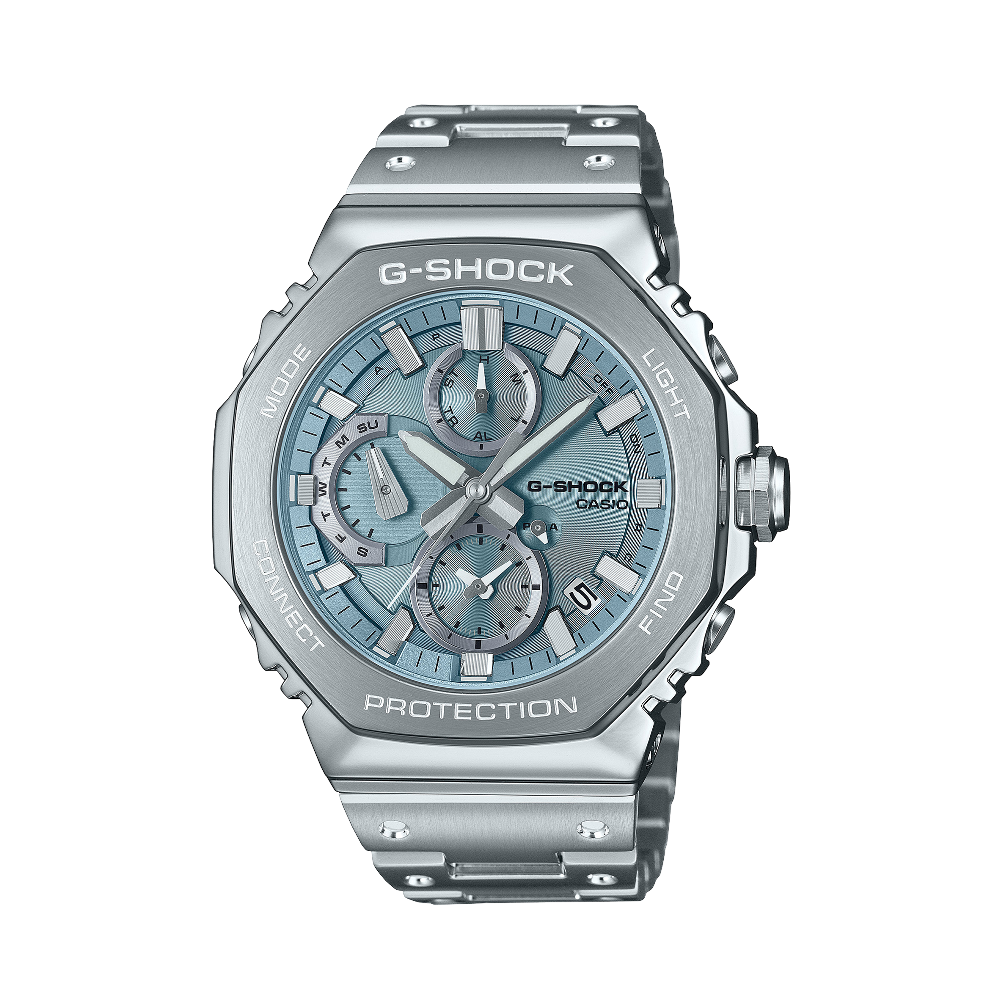 Casio G-SHOCK Stainless Steel Solar Watch GMCB2100AD-2