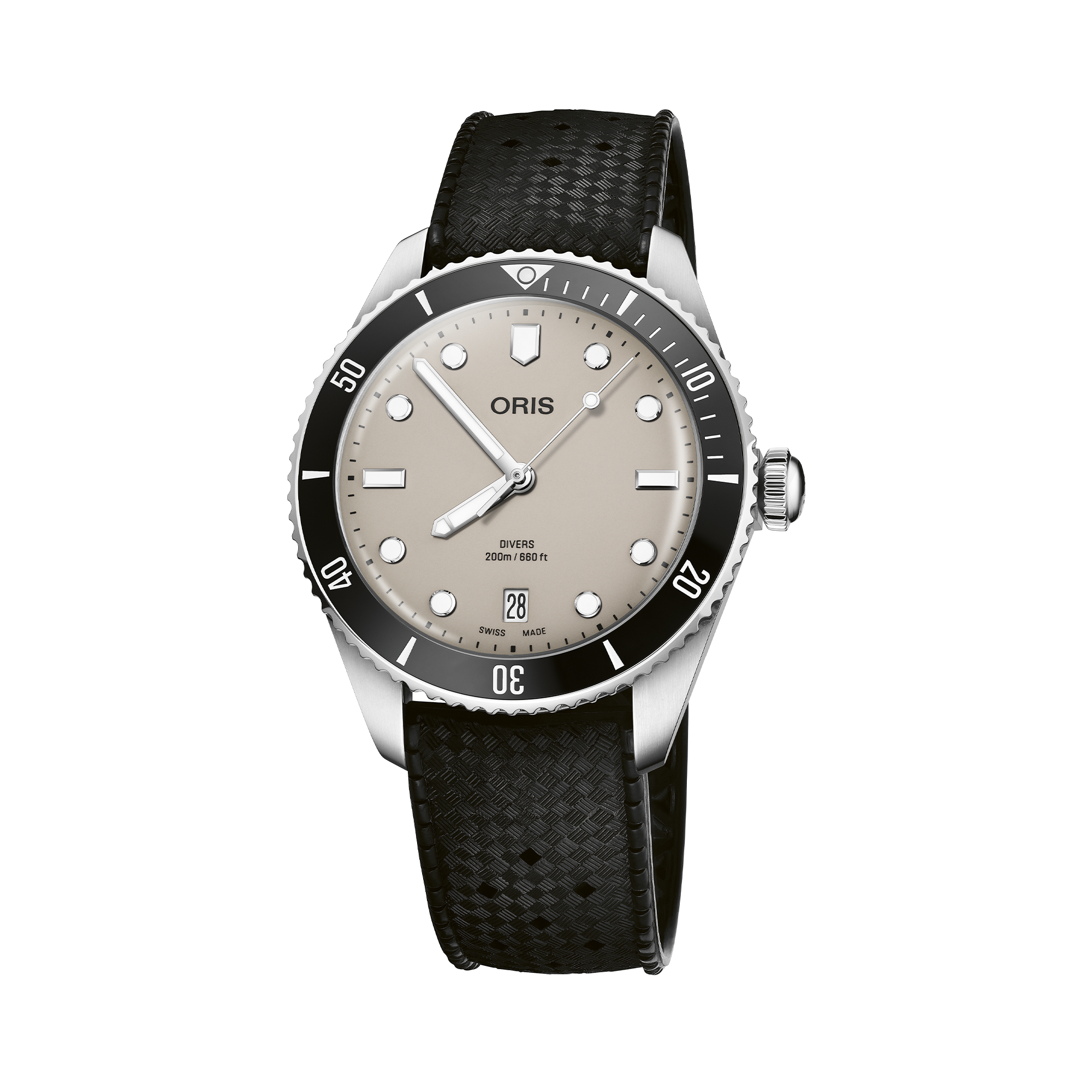 Oris Sixty Five Diver Men's 39mm Stainless Steel Automatic Watch 733 7795 4051 SET