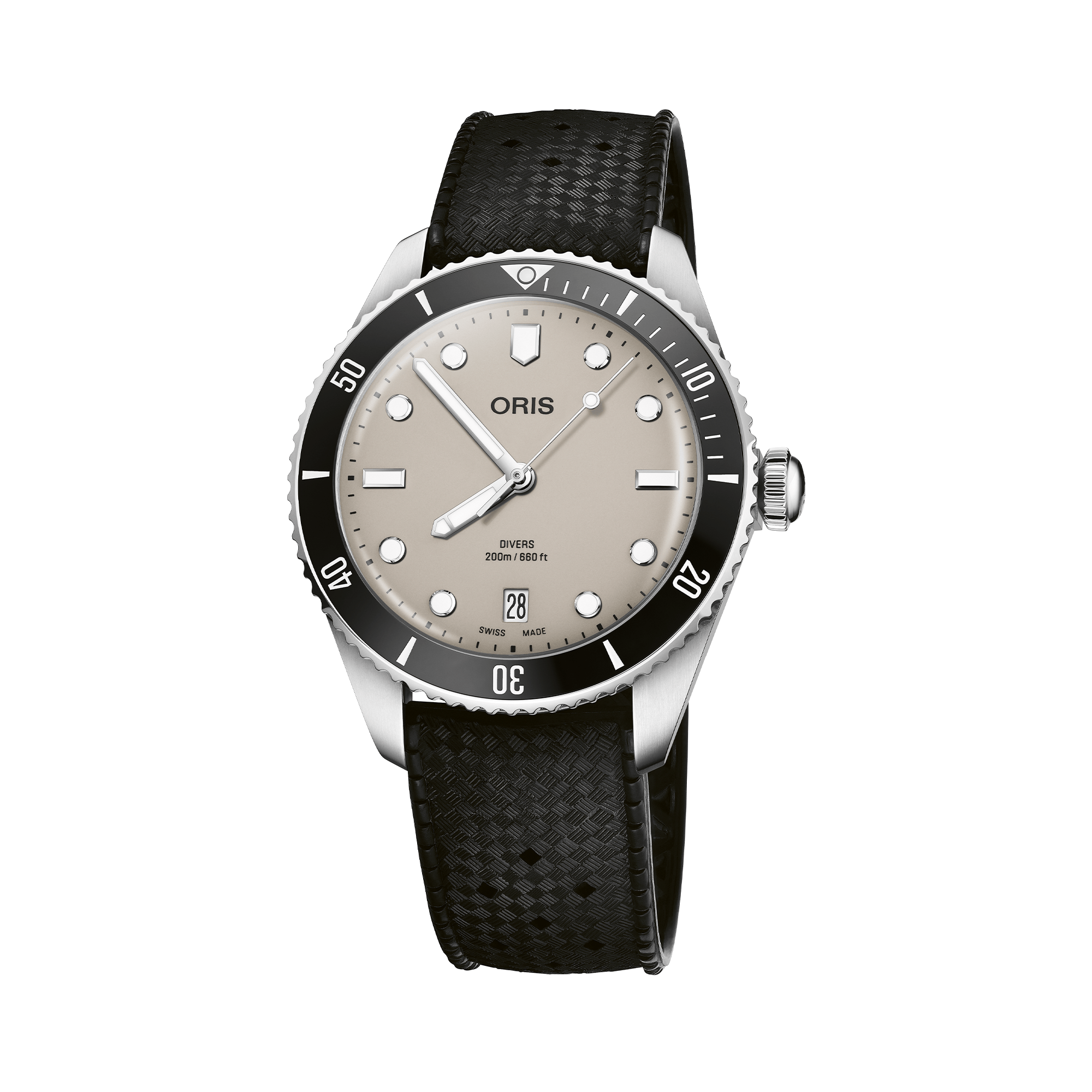 Oris Sixty Five Diver Men's 39mm Stainless Steel Automatic Watch 733 7795 4051 SET