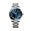Longines Hydro Conquest Men's 43mm Automatic GMT Watch L3.890.4.96.6