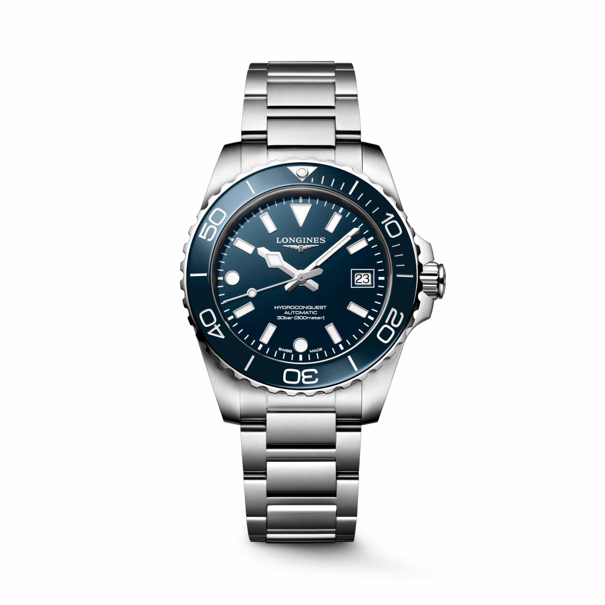 Longines Hydro Conquest Automatic Men's 39mm Watch L3.779.4.96.6