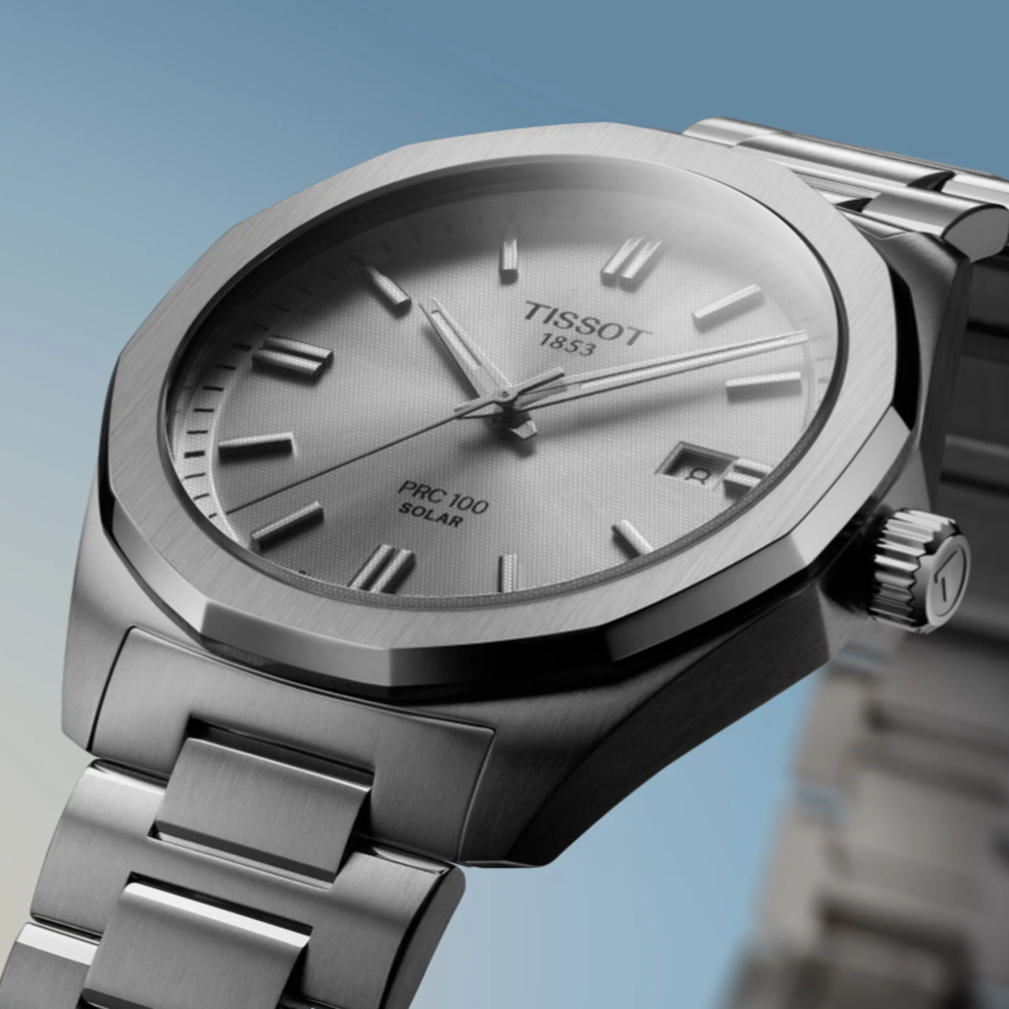 Tissot PRC 100 Men's Solar Quartz 39mm Watch T151.422.11.031.00