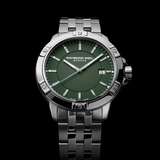 Raymond Weil Tango Green Quartz Men's 41mm Watch 8160-ST-52041