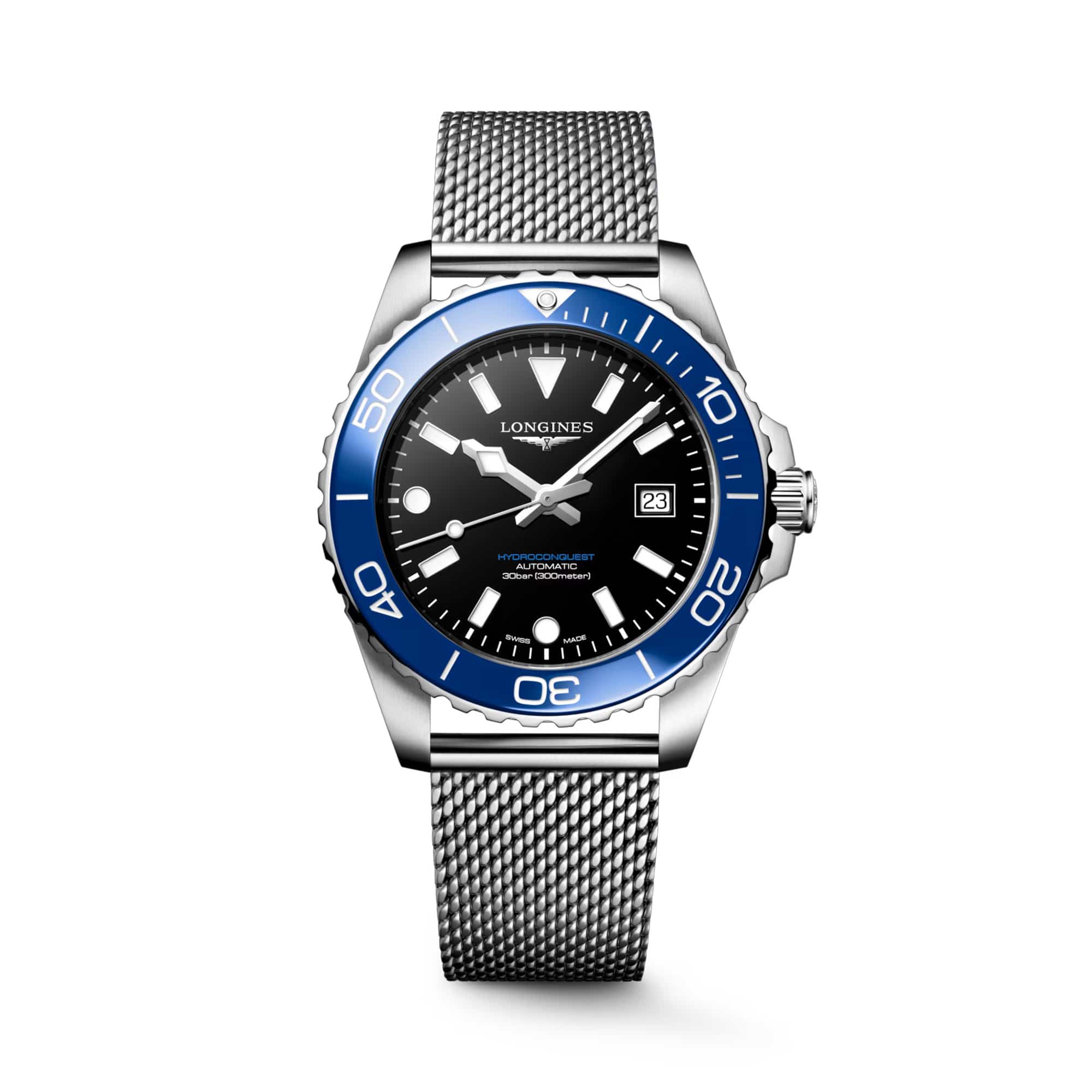 Longines Hydro Conquest Automatic Men's 42mm Watch L3.788.4.90.6