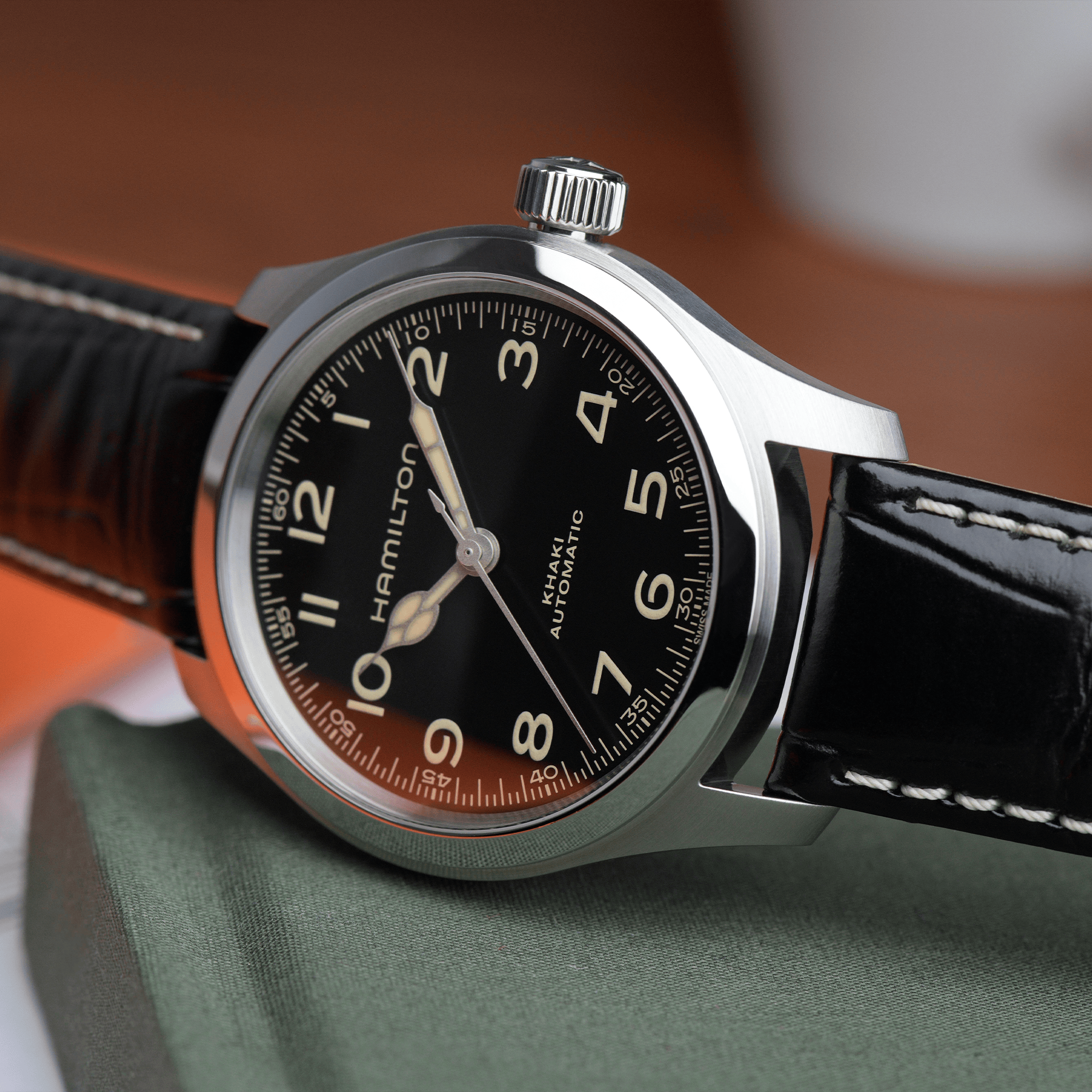 Hamilton Khaki Field Automatic Men's 38mm Watch H70405730