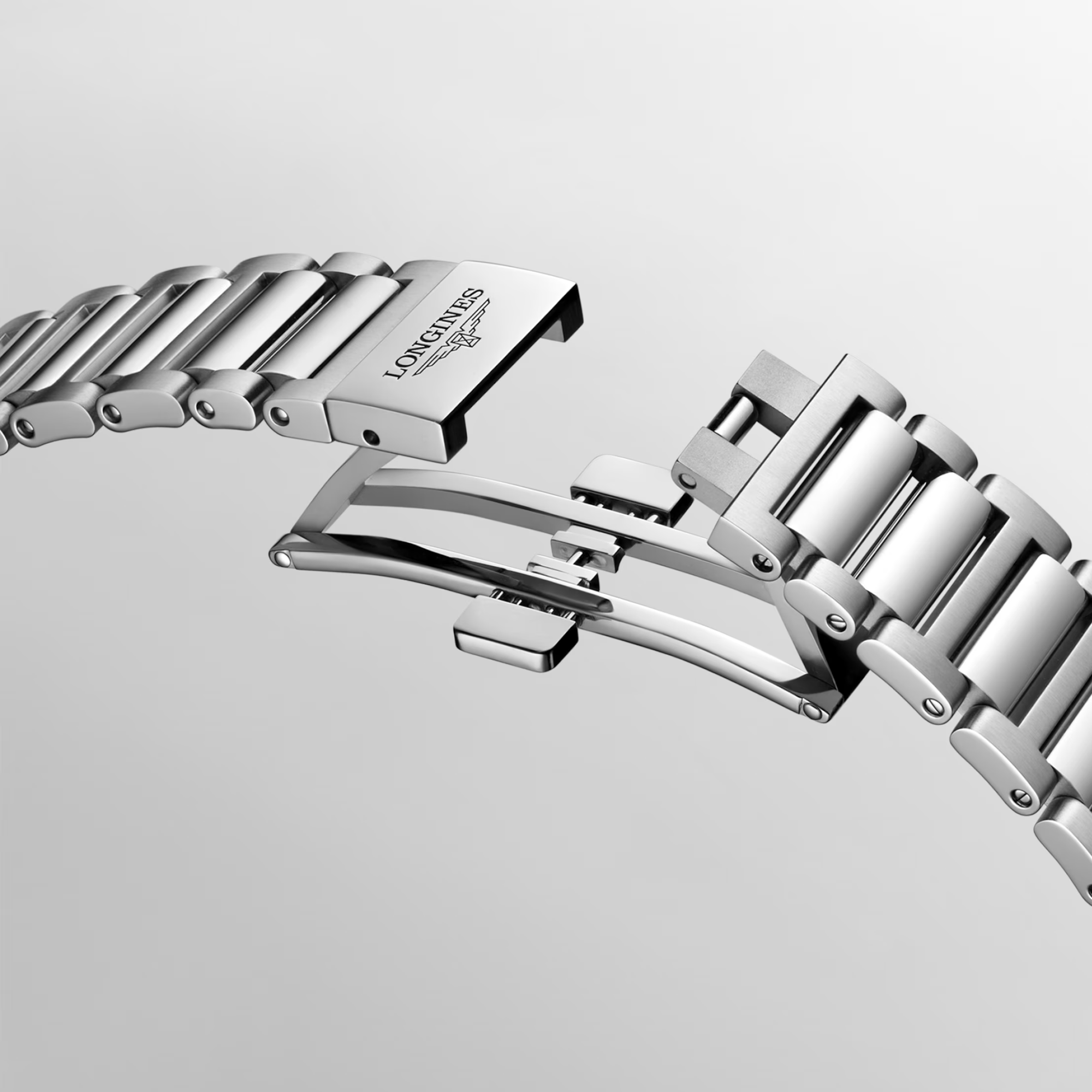 Longines Conquest Men's 42mm Stainless Steel Automatic Chronograph Watch L3.835.4.98.6