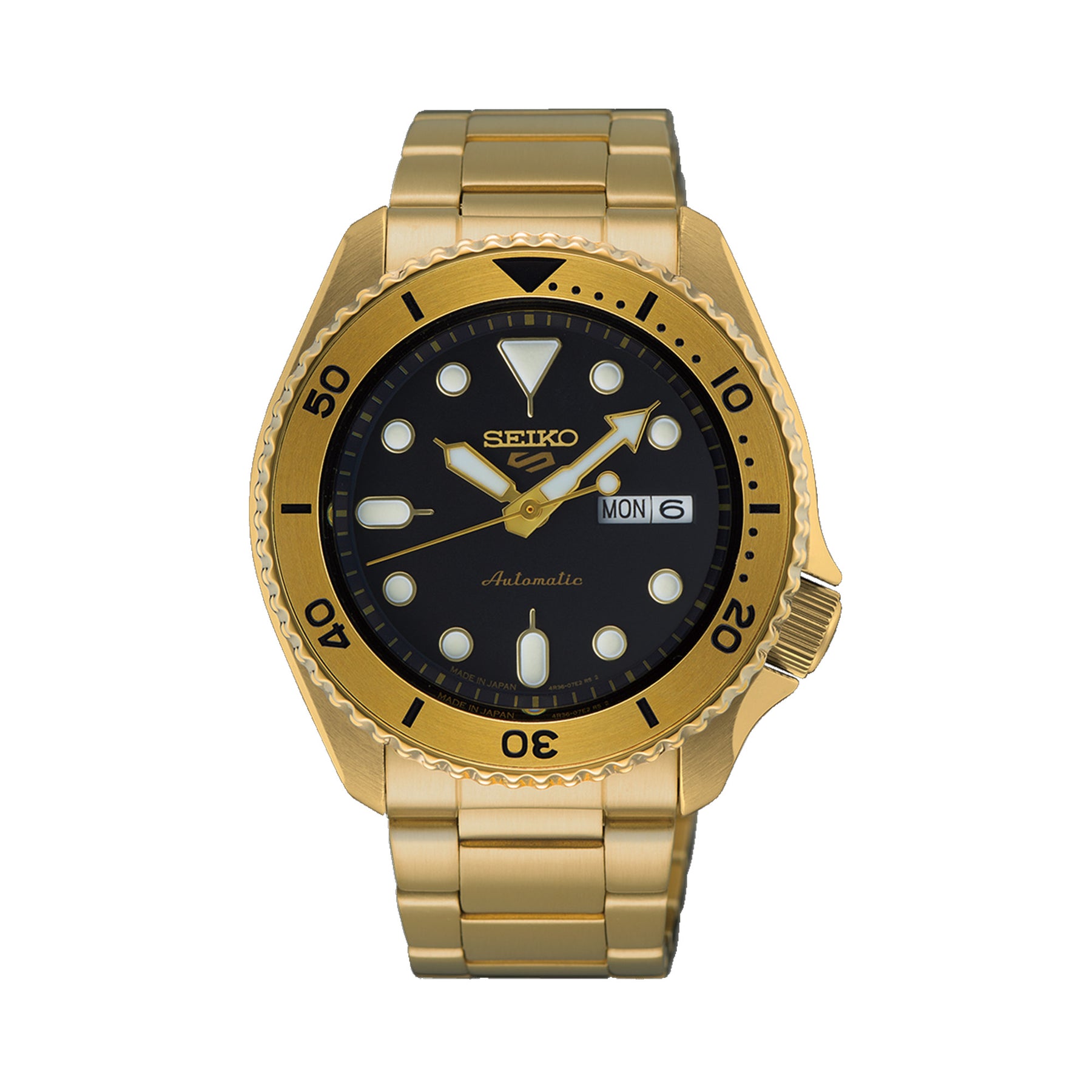 Seiko 5 Sports Men's Automatic 42.5mm Watch SRPK18J-8