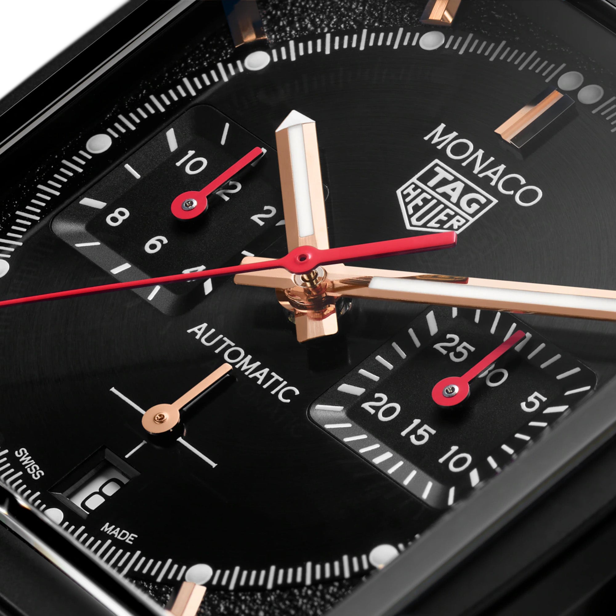 TAG HEUER MONACO CHRONOGRAPH AUTOMATIC MEN'S 39MM WATCH CBL2180.FC6497