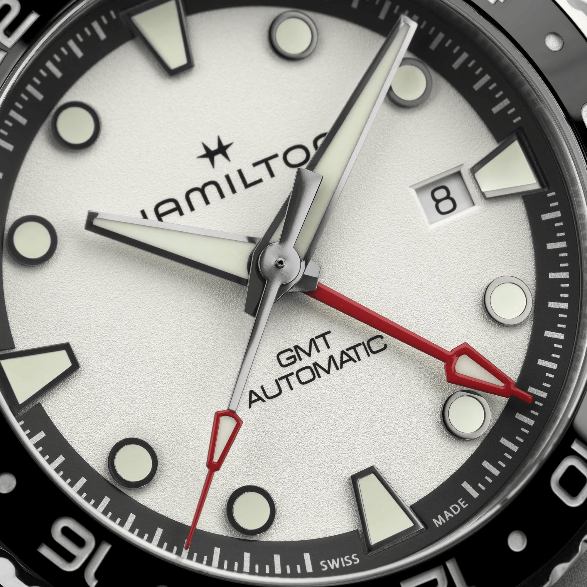 Hamilton Khaki Navy Automatic GMT Men's 43mm Watch H82555150