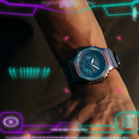 Casio G-SHOCK Men's 'Aim High' Analogue Digital Watch GA2100AH-6AD