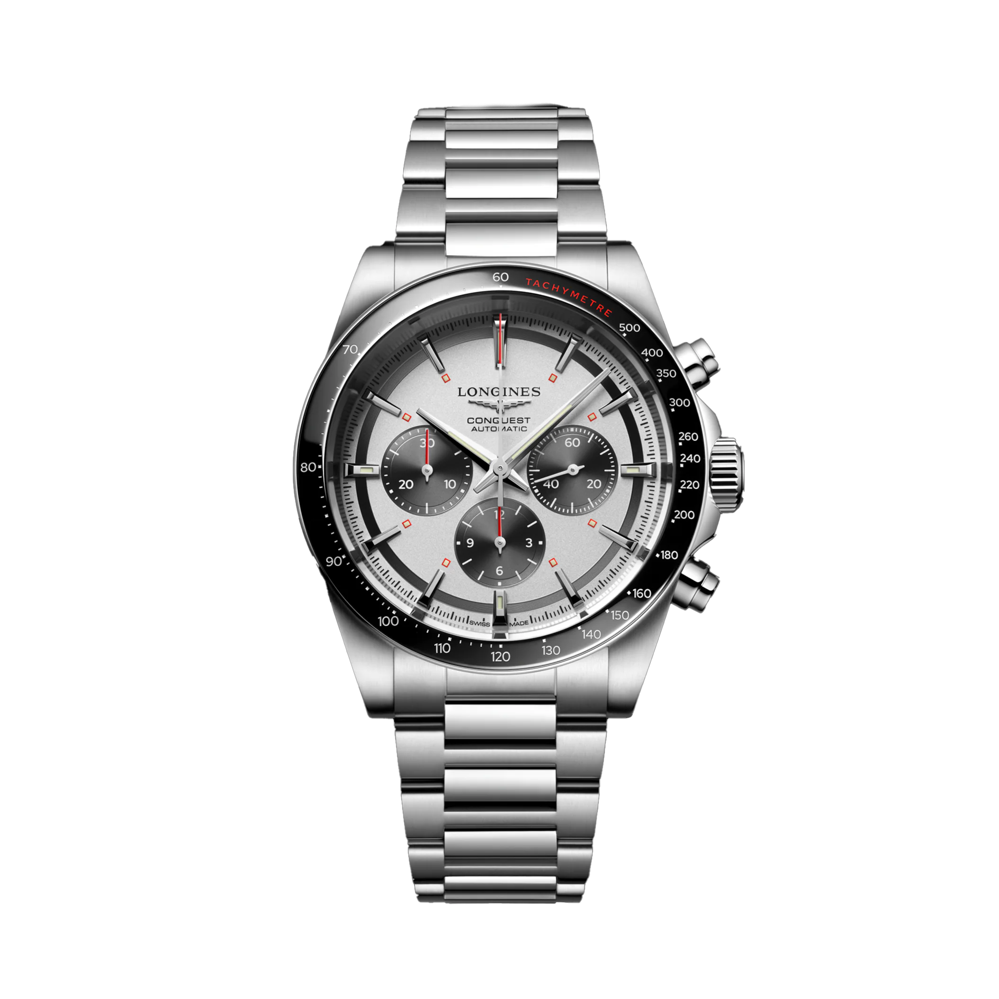 Longines Conquest Men's 42mm Automatic Chronograph Watch L3.835.4.72.6