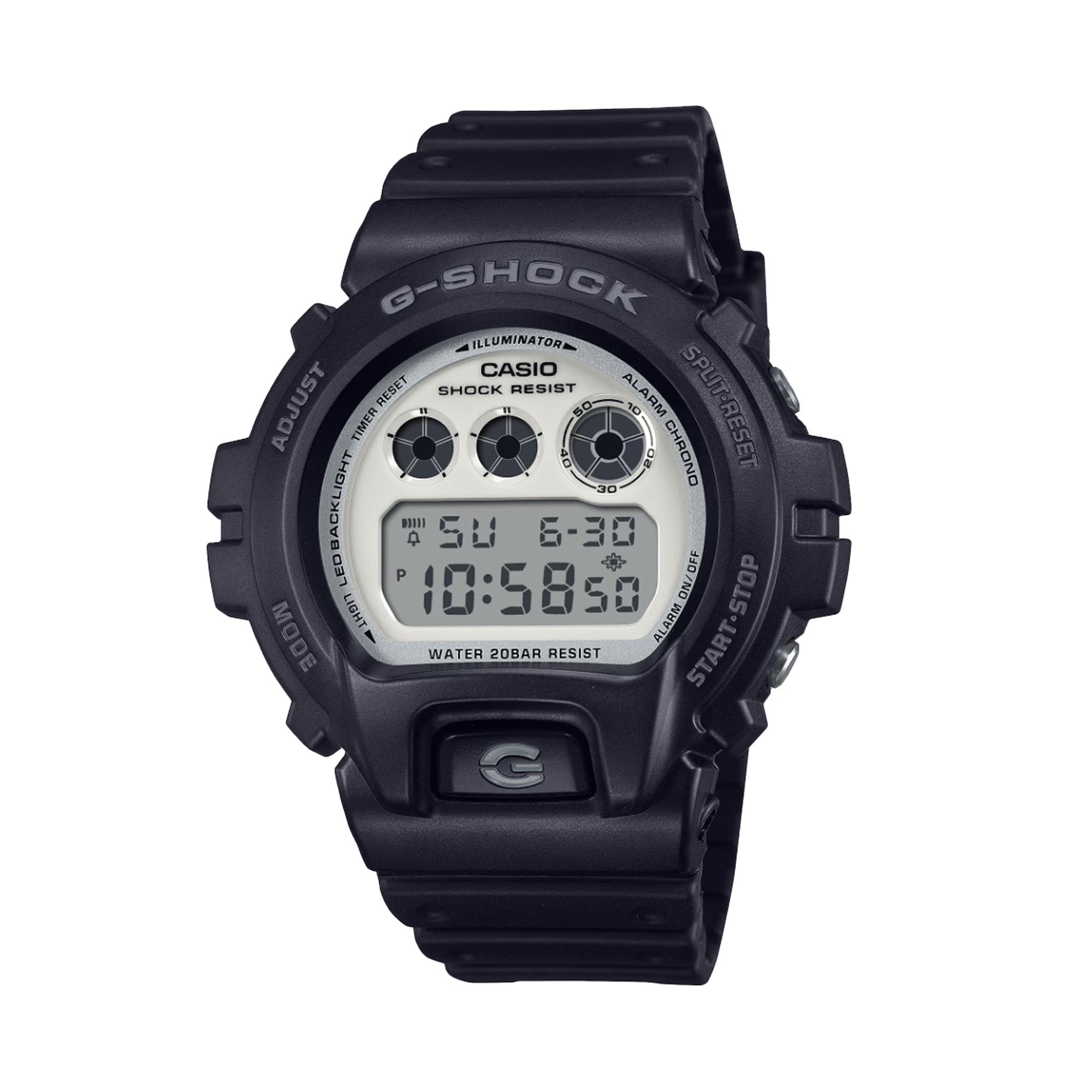 Casio G-SHOCK Men's Resin Quartz Sport Watch LCD DW6900WD-1