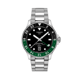Tissot Seastar Men's 40mm Stainless Steel Quartz GMT Watch T120.852.11.051.00