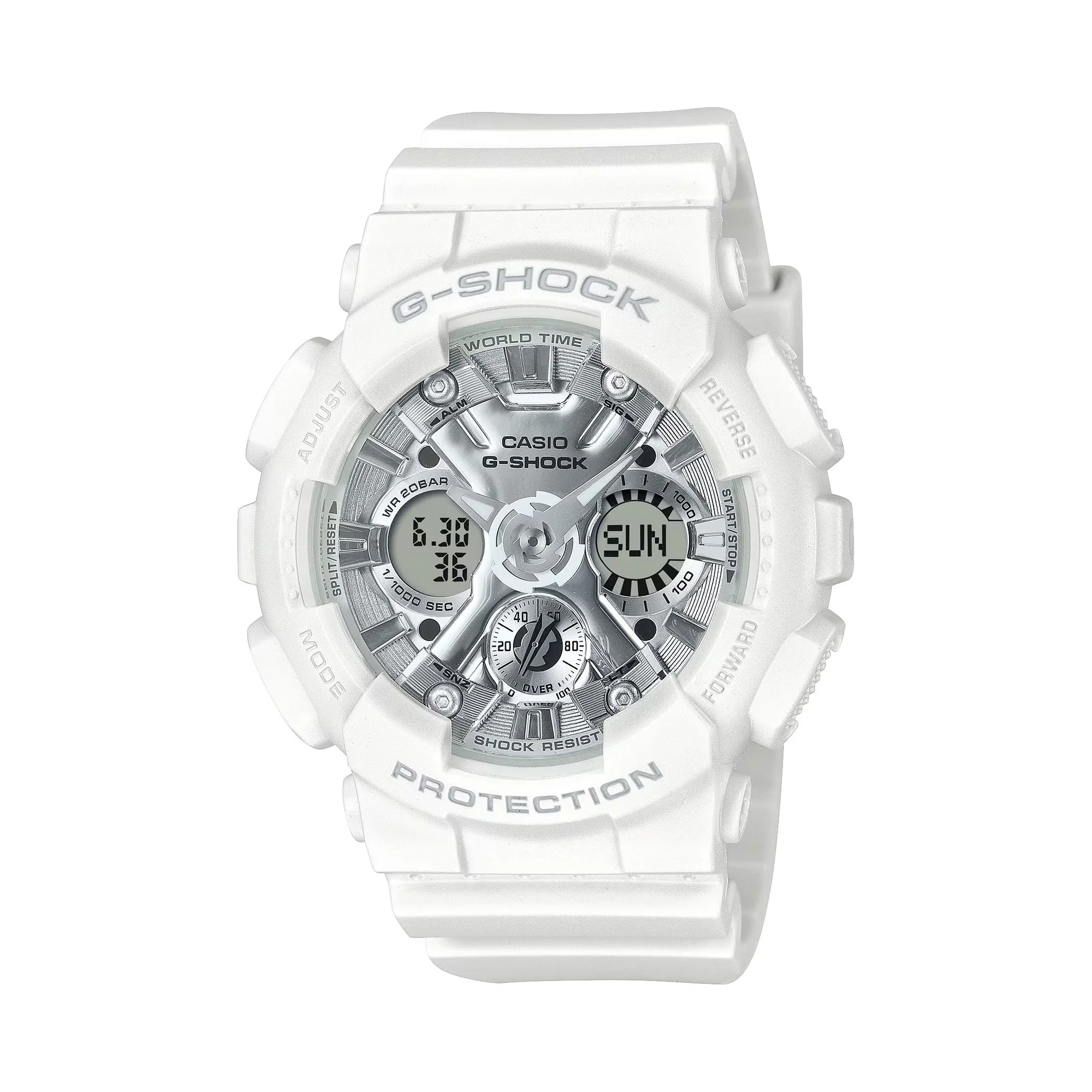 Casio G-SHOCK Women's Analogue Digital Watch GMAS120VA-7A