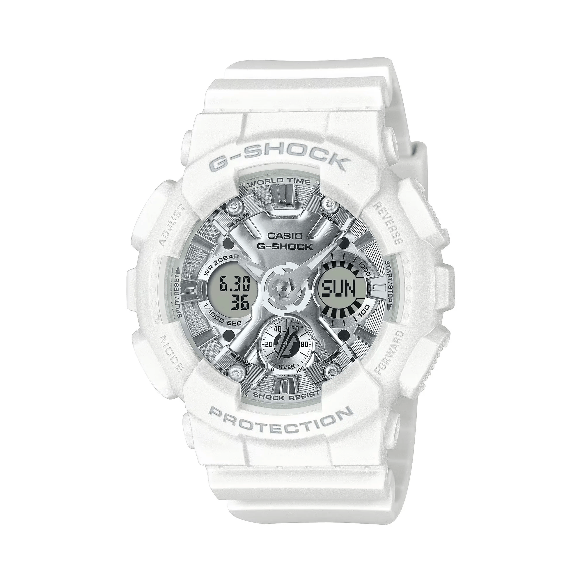 Casio G-SHOCK Women's Analogue Digital Watch GMAS120VA-7A