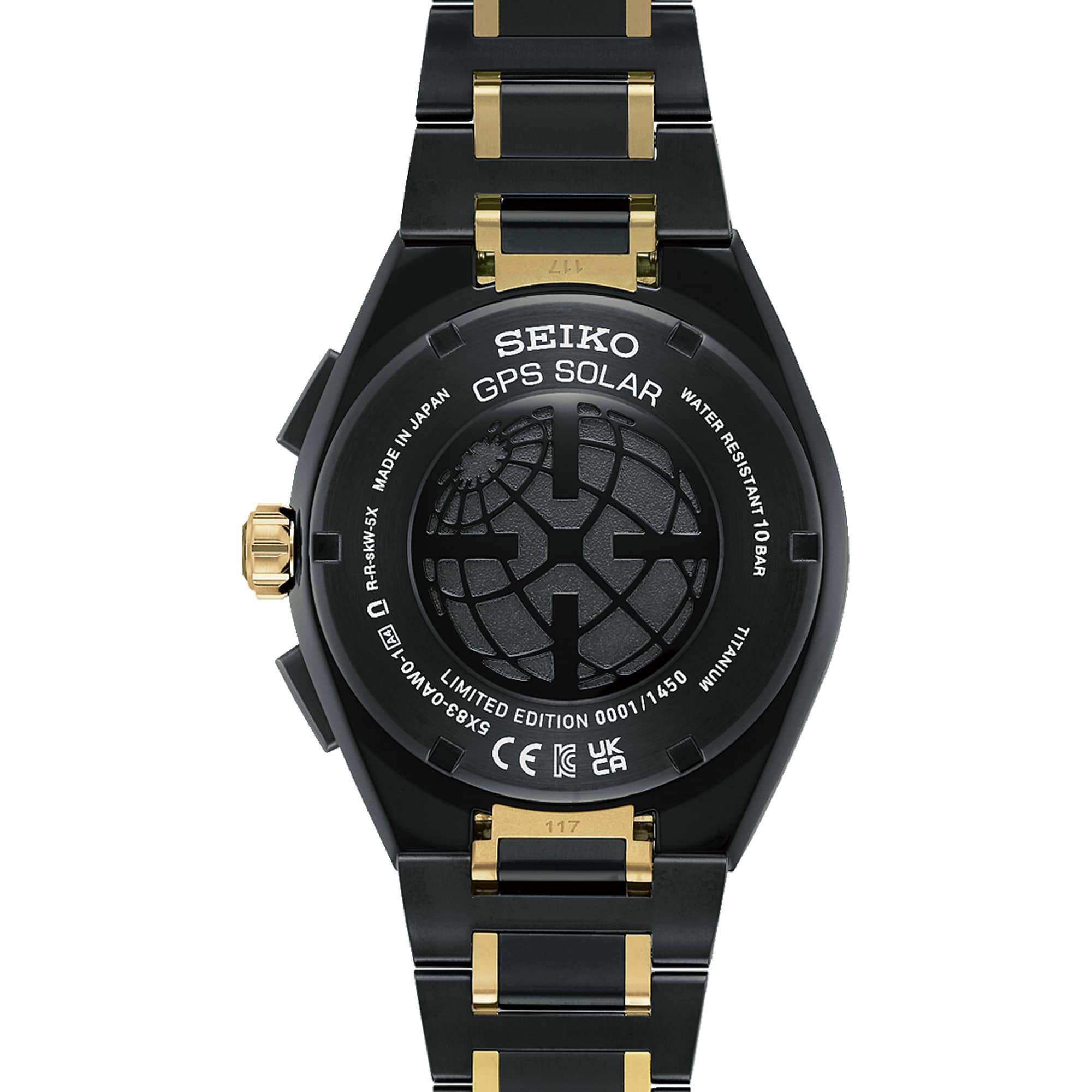 Seiko Astron Solar GPS Men's 44.10mm Limited Edition Watch SSH186J