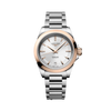 Longines Conquest Women's 34mm Stainless Steel and 18ct Rose Gold Automatic Watch L3.430.5.72.6