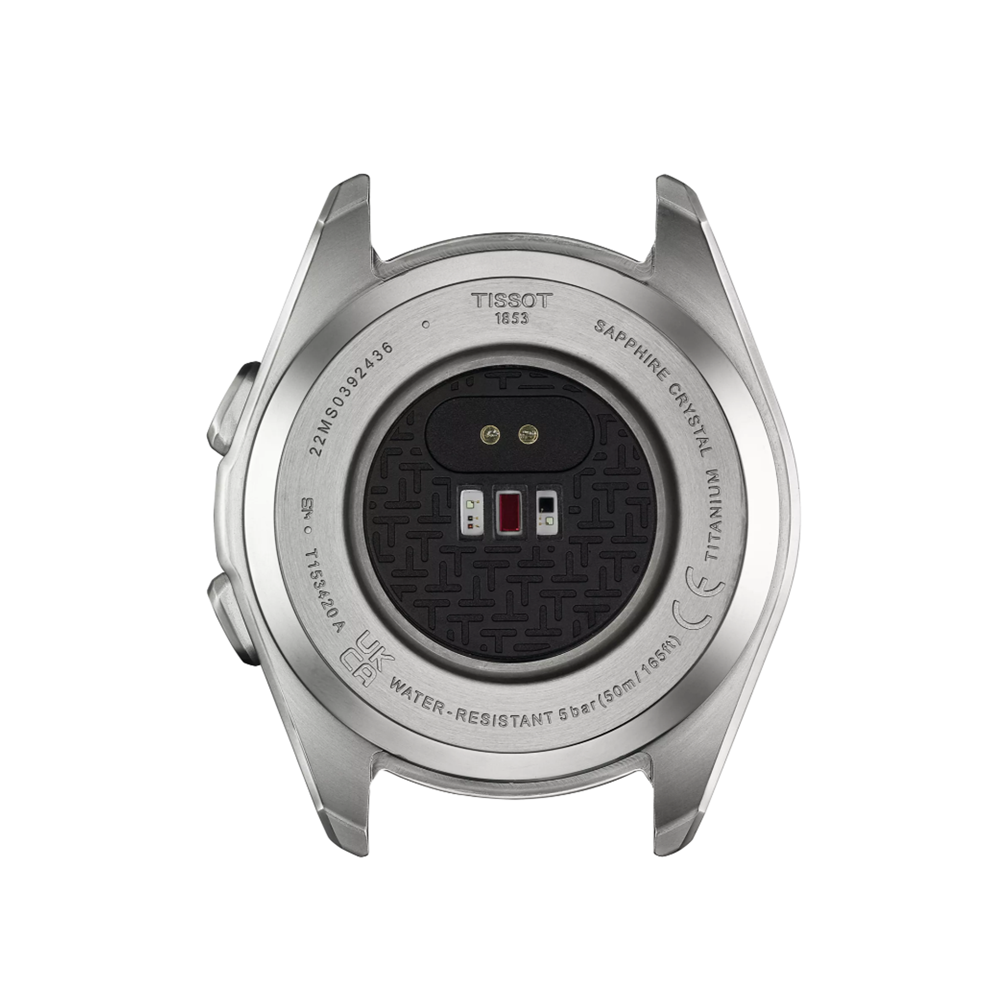 Tissot T-Touch 43mm Titanium Solar Watch T153.420.47.051.03