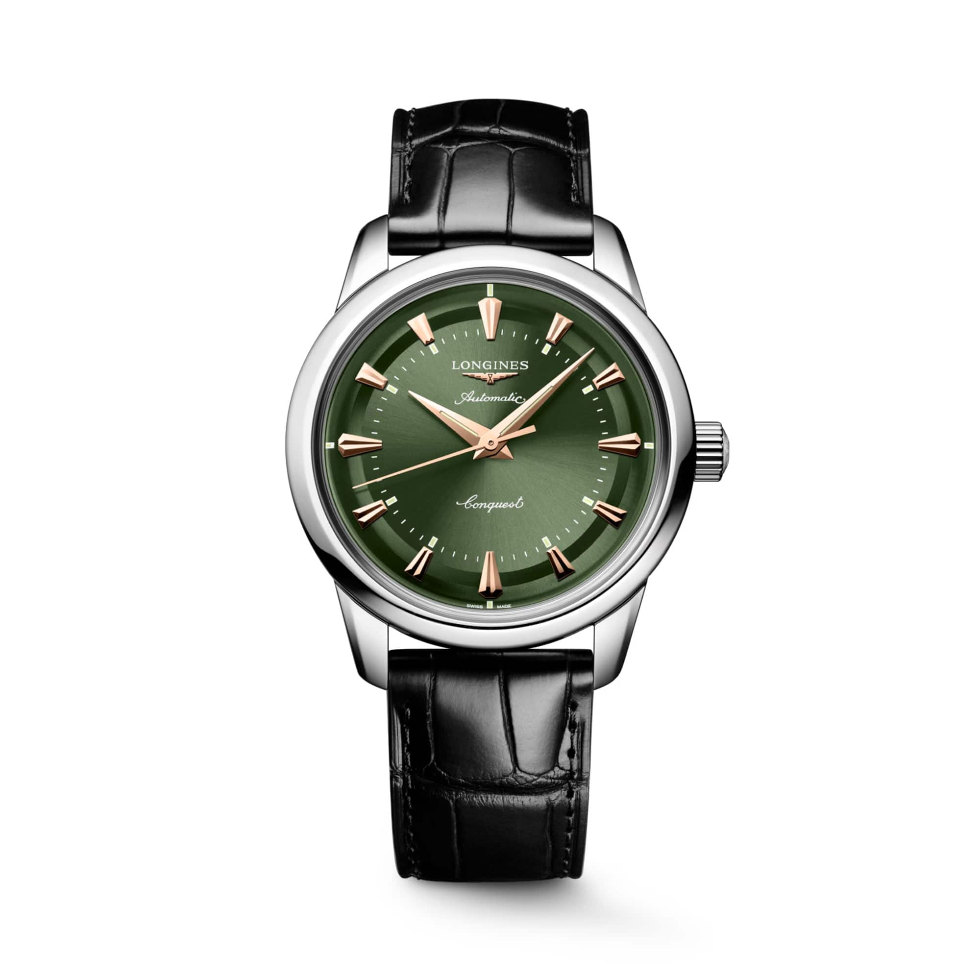 Longines Conquest Heritage Automatic Men's 38mm Watch L1.649.4.02.2