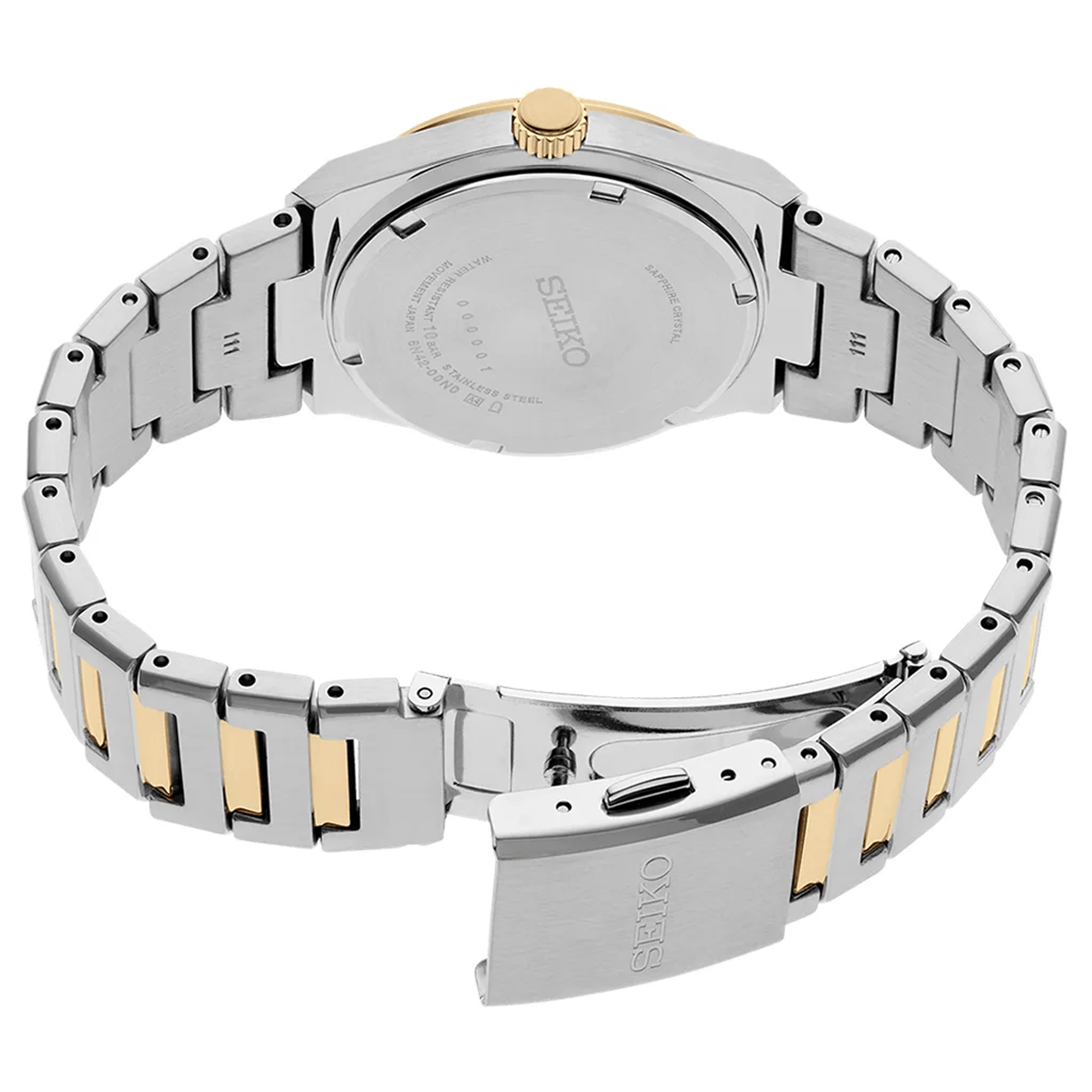 Seiko Conceptual & Regular Quartz Women's 34mm Watch SUR604P