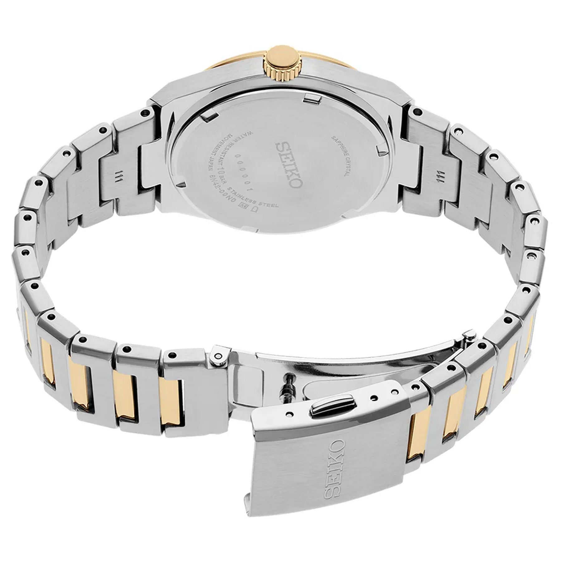 Seiko Conceptual & Regular Quartz Women's 34mm Watch SUR604P