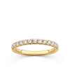 Everlasting 0.50ct TW Lab-Grown Diamond Channel Set Wedding Band in 18ct Yellow Gold