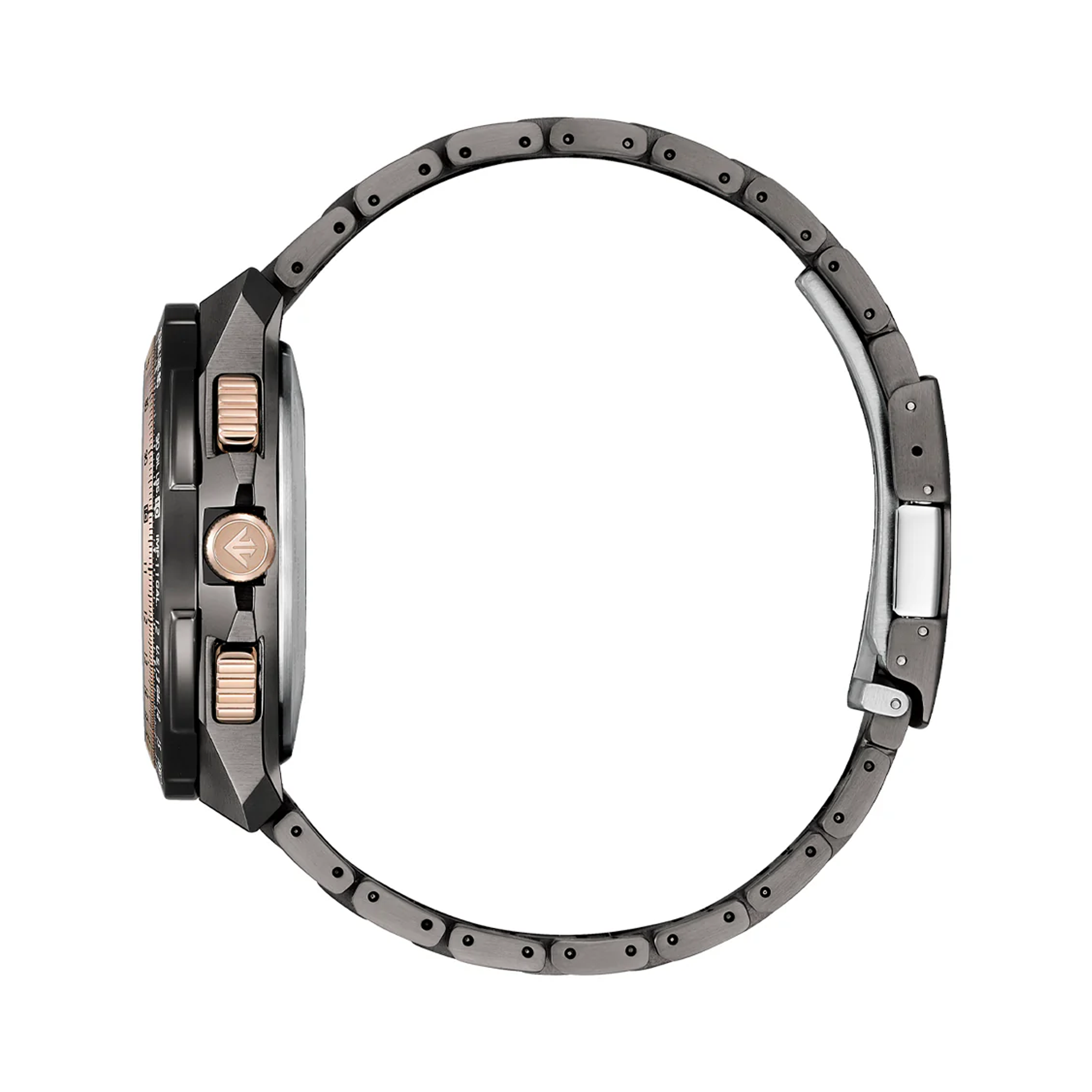 Citizen Promaster Men's 46mm IP Grey Solar Analogue/Digital Watch JY8146-54E