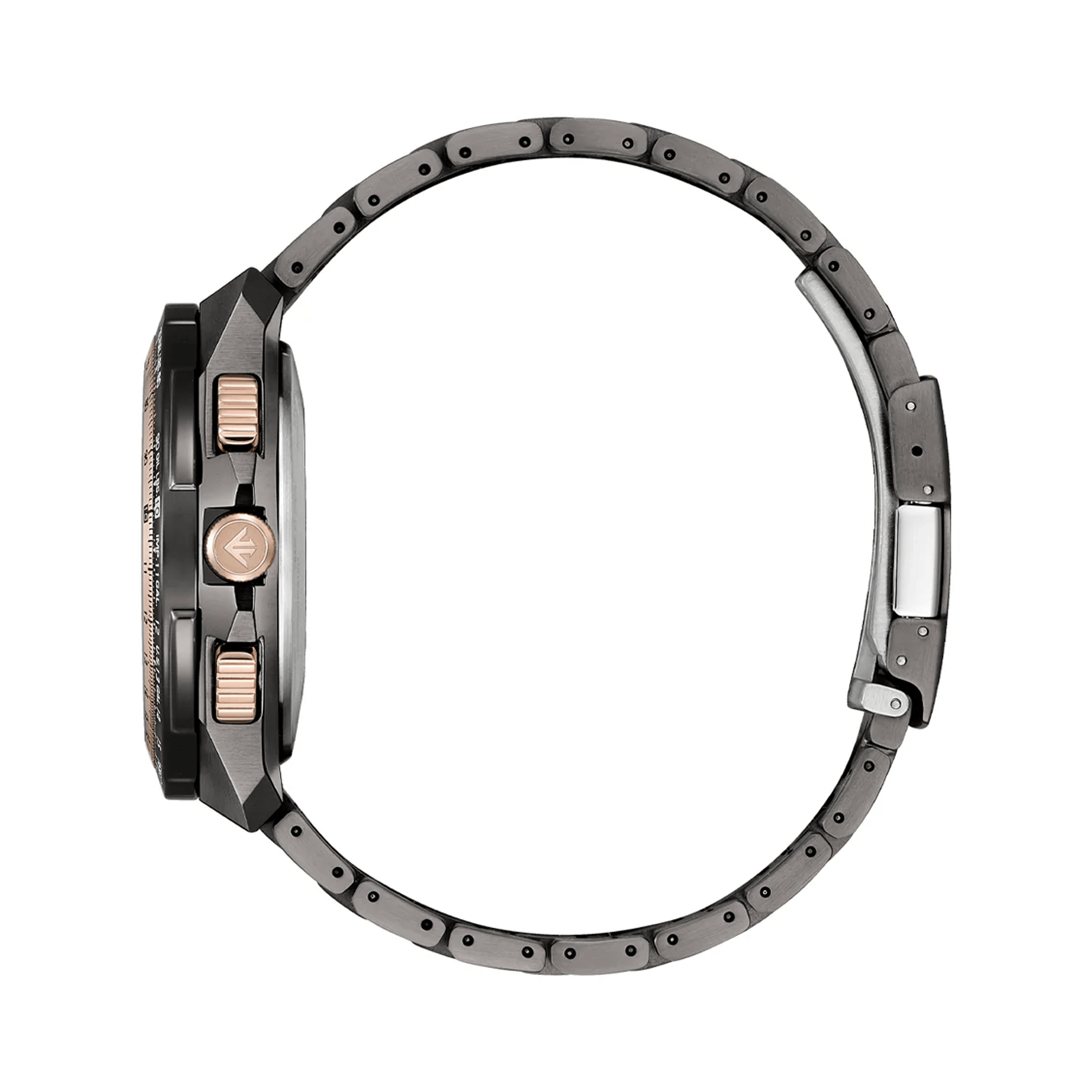 Citizen Promaster Men's 46mm IP Grey Solar Analogue/Digital Watch JY8146-54E