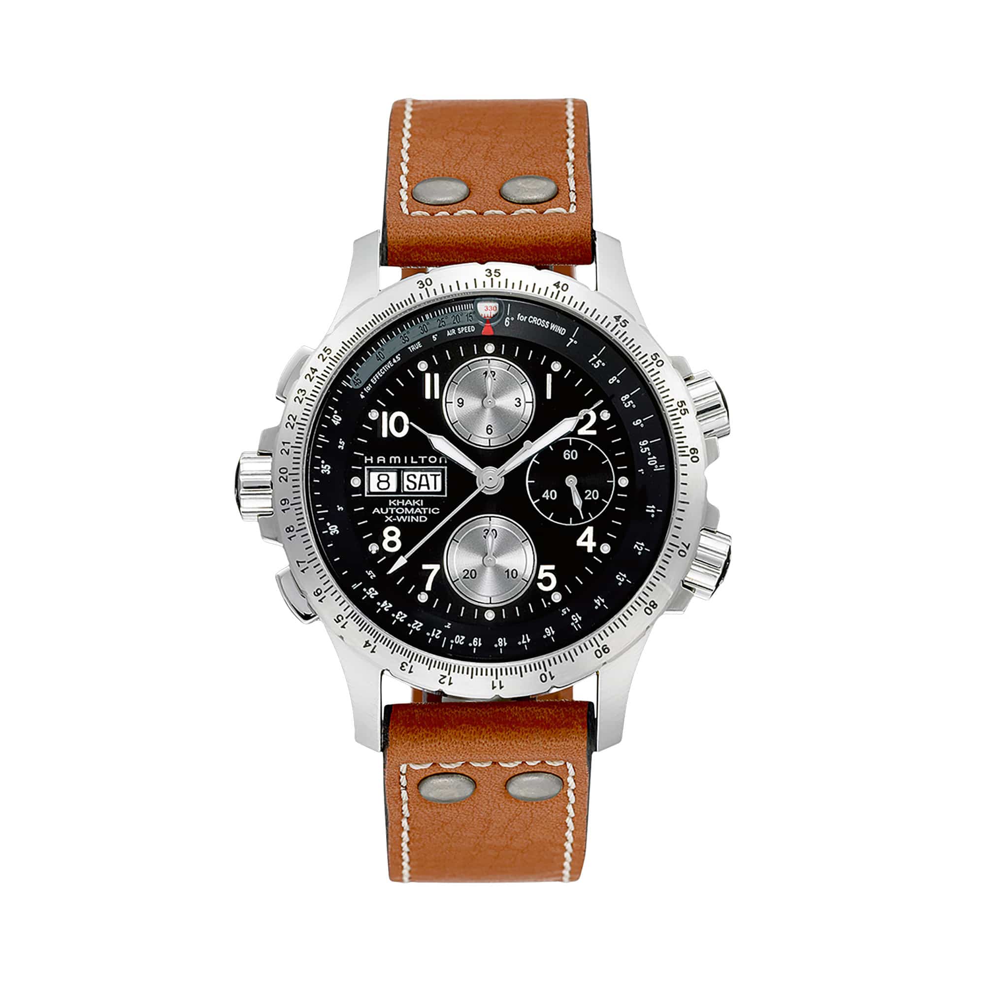 Hamilton Khaki Aviation Automatic Chronograph Men's 44mm Watch H77616533