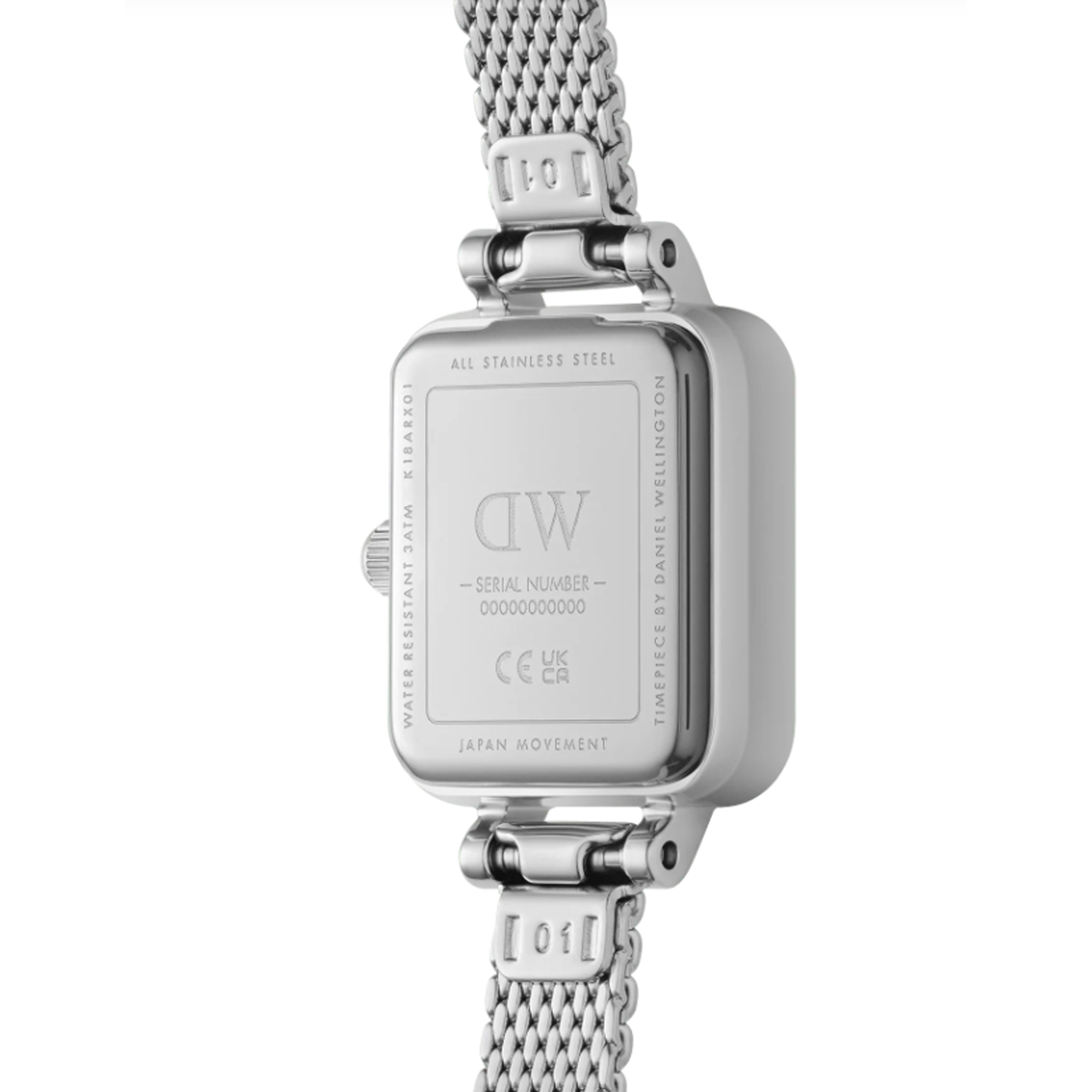 Daniel Wellington Quadro Mini Women's 15x18mm Quartz Watch DW00100726