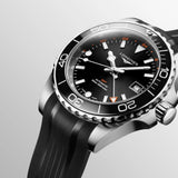 Longines Hydro Conquest Automatic GMT Men's 41mm Watch L3.790.4.56.9