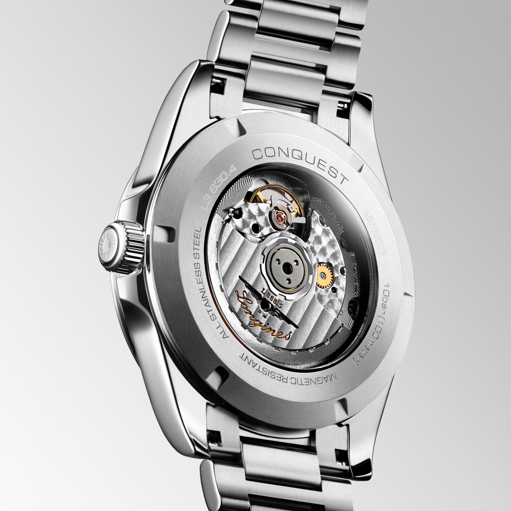 Longines Conquest Men's 41mm Automatic Watch L3.830.4.52.6