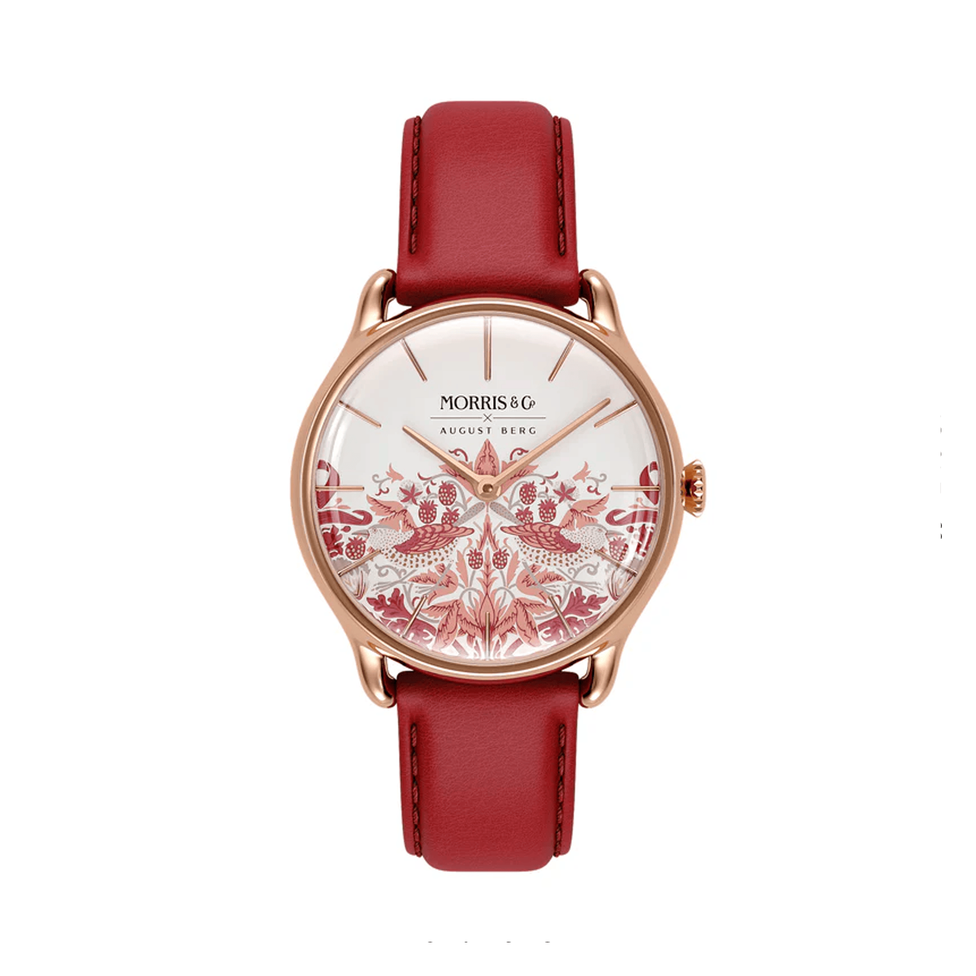 August Berg Simply Strawberry Thief Quartz 30mm Watch M1ST0530A30LRO